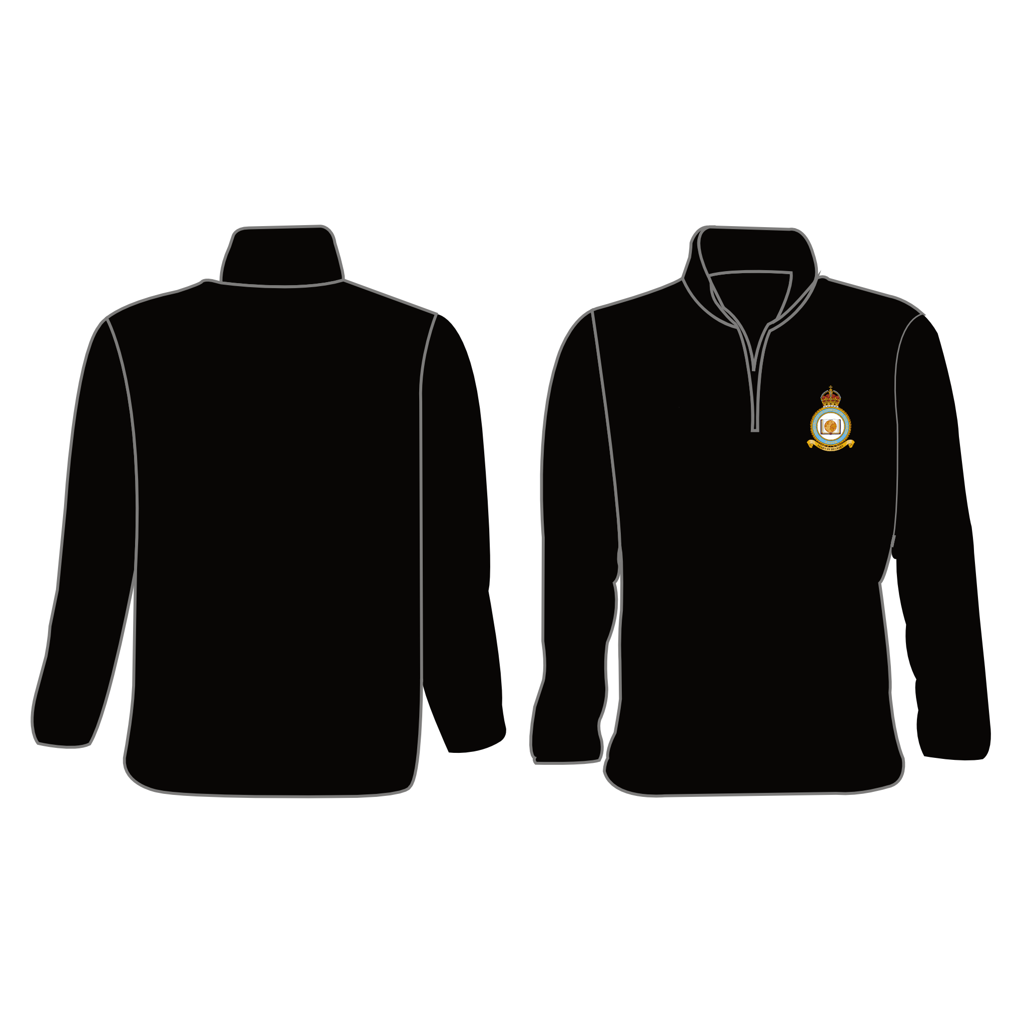 University of London Air Squadron Zipped Fleece