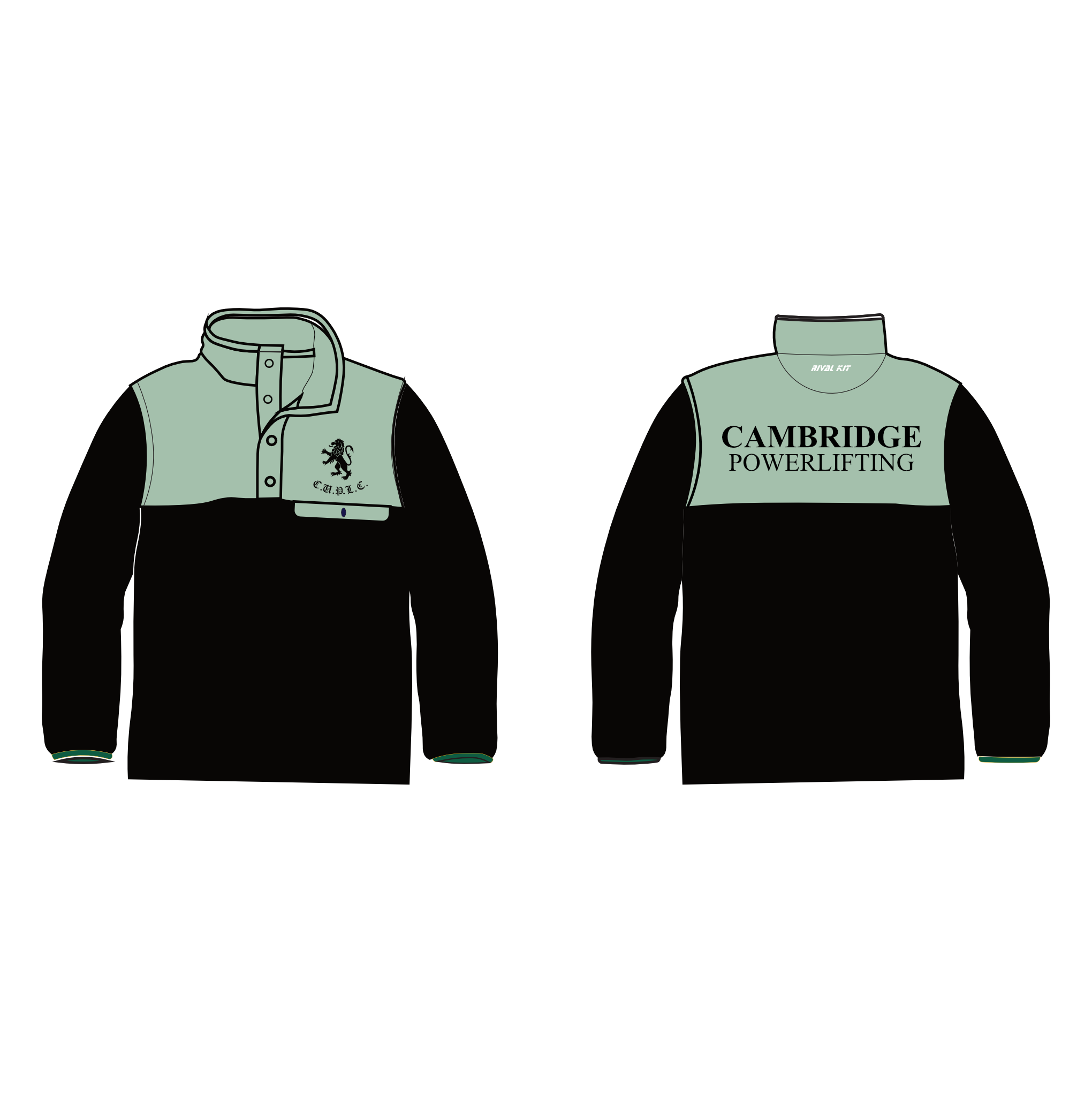 Cambridge Powerlifting Pocket fleece