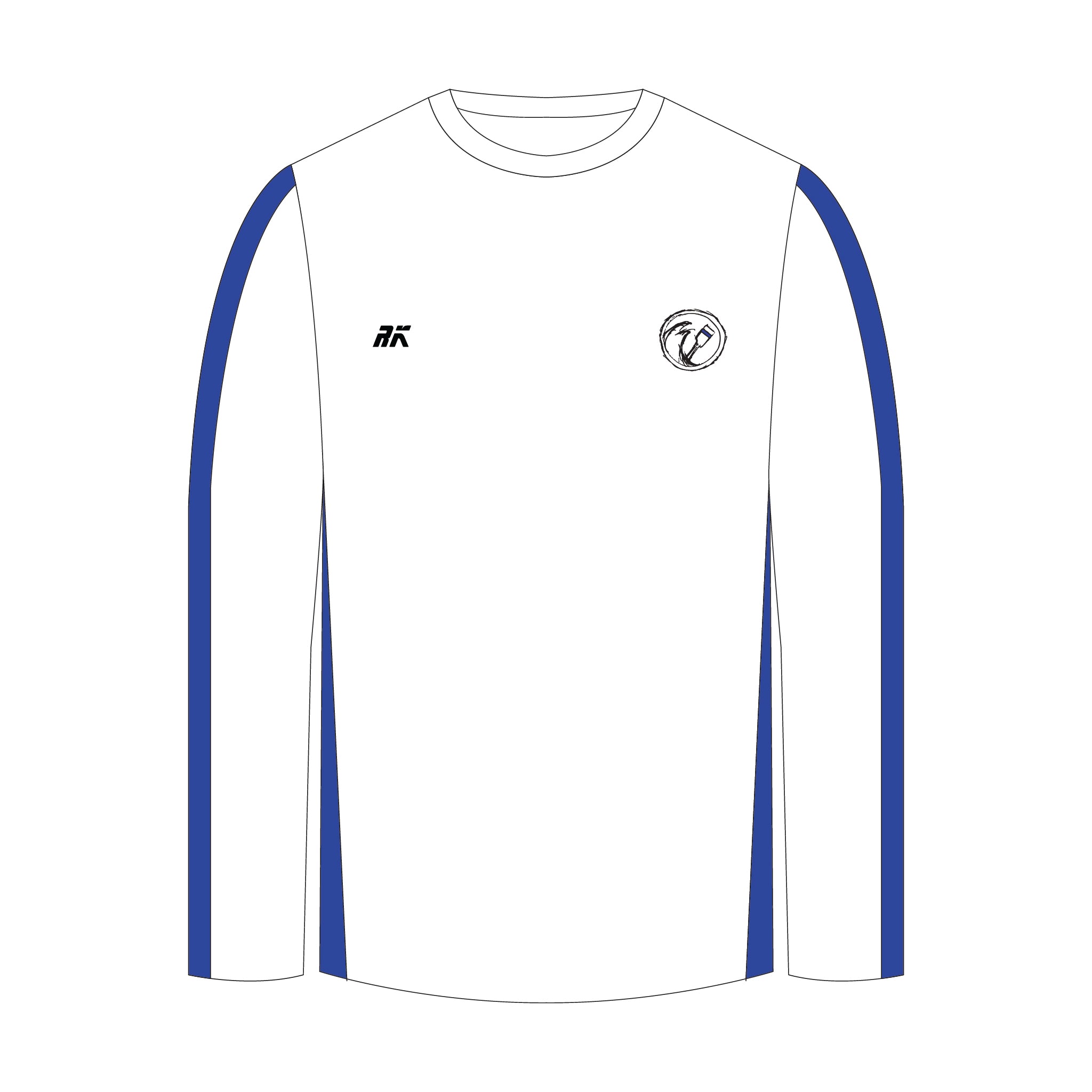 Shoreham Rowing Club Bespoke Long Sleeve Gym T-shirt 1