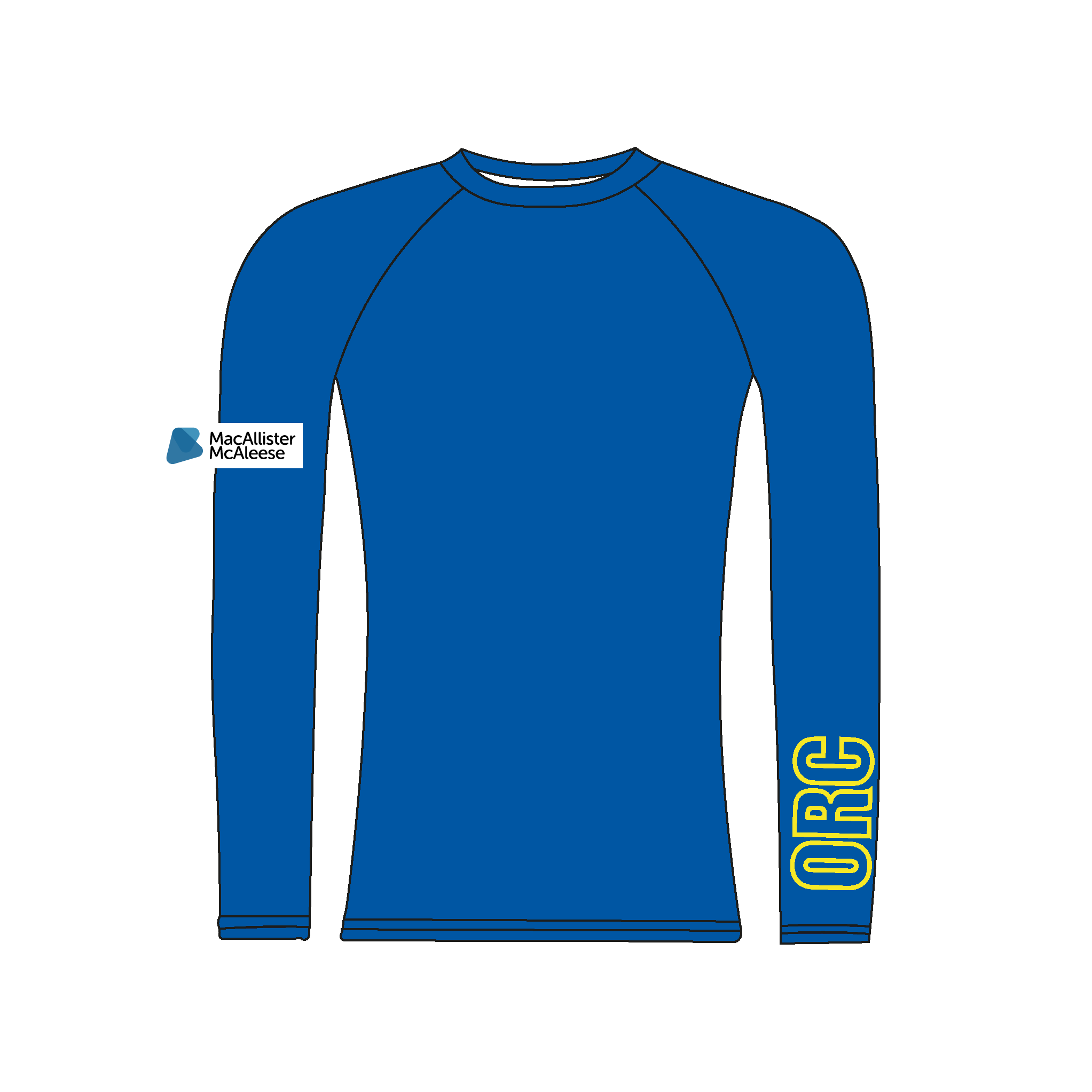 Olderfleet Rowing Club Long Sleeve Baselayer