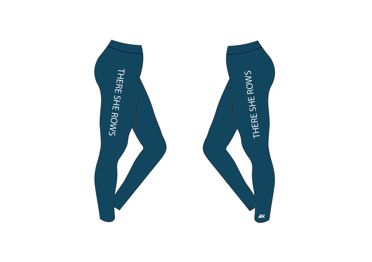 There She Rows Leggings
