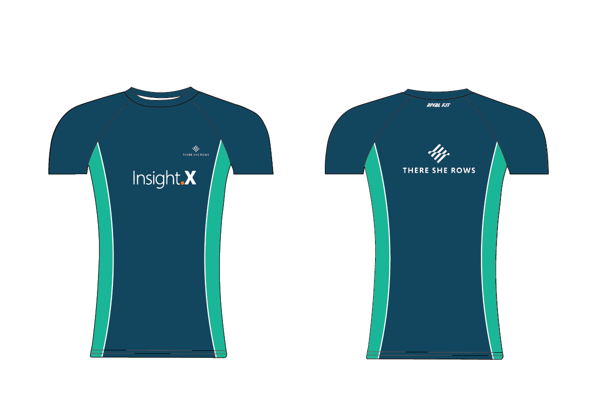 There She Rows Short Sleeve Base-Layer