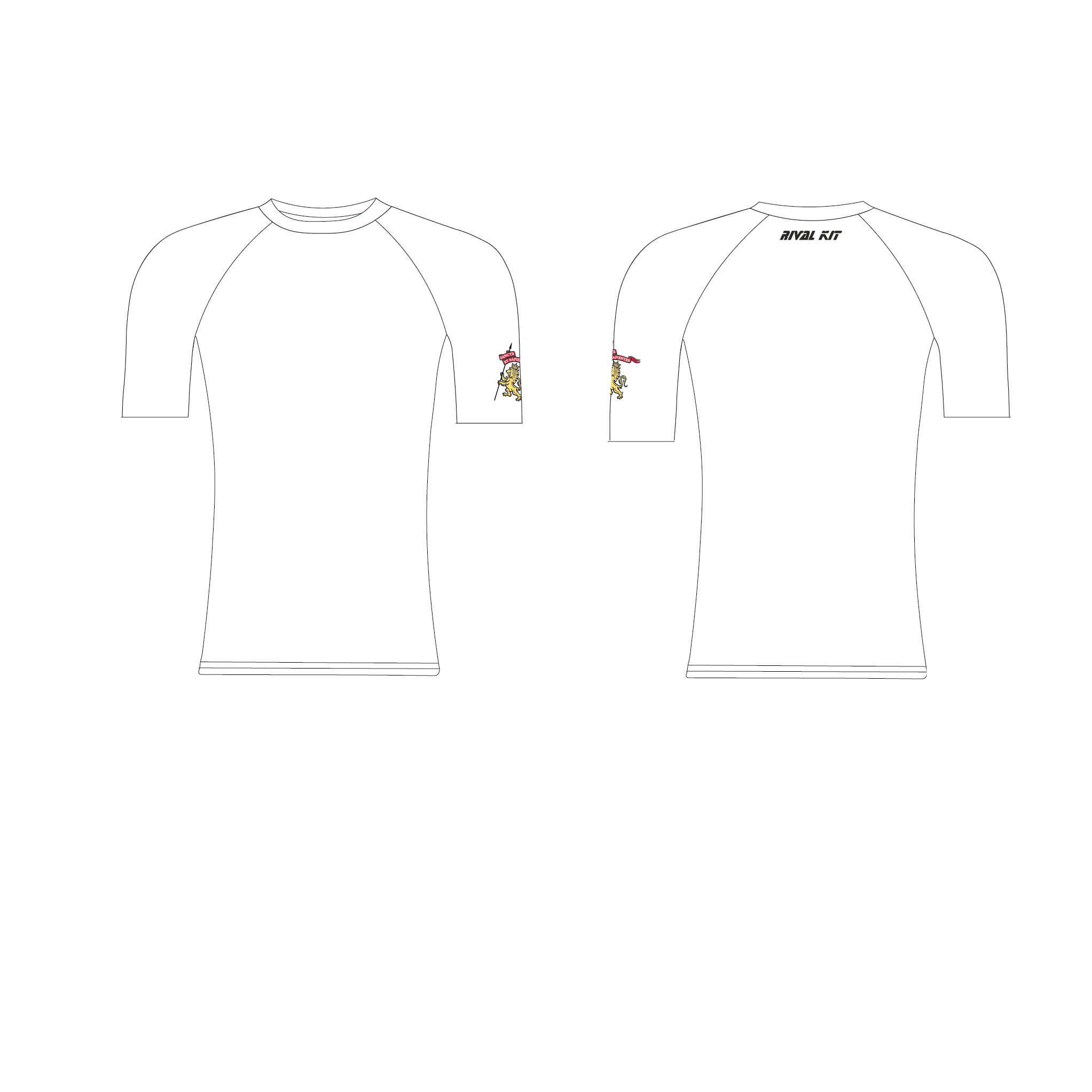 KSC Freeze Tech WHITE Baselayer - Short Sleeve