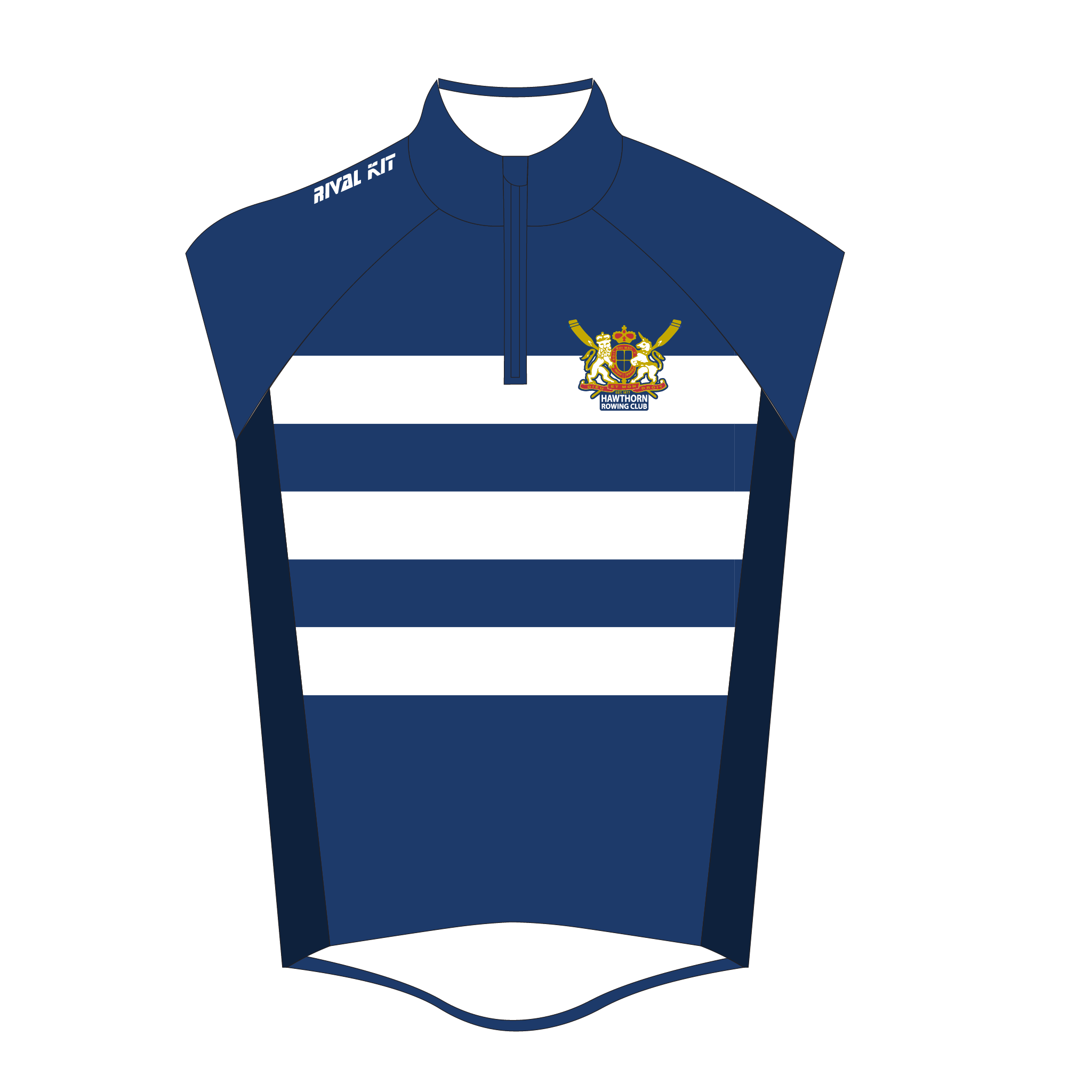 Hawthorn Rowing Club Thermal Splash Gilet