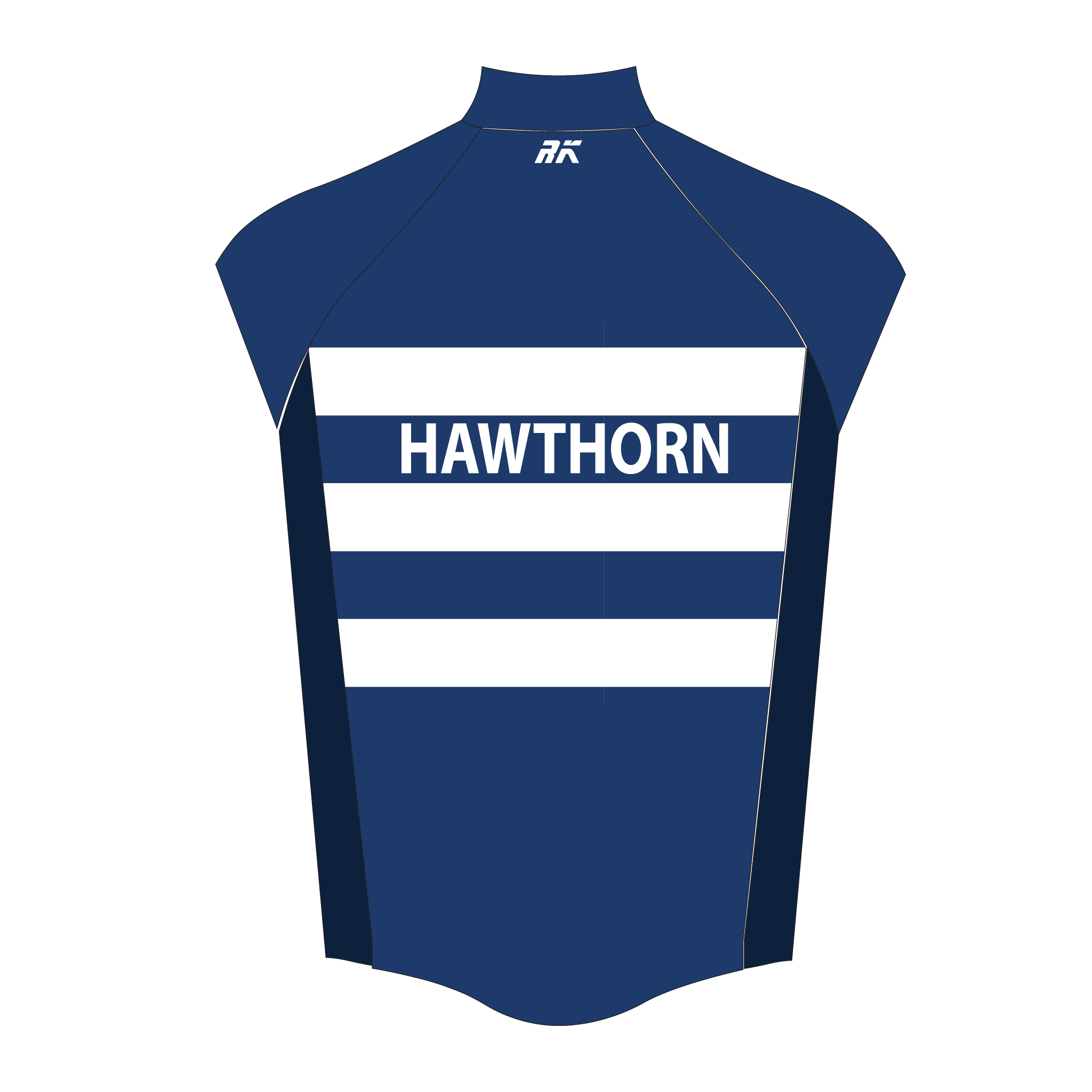 Hawthorn Rowing Club Thermal Splash Gilet