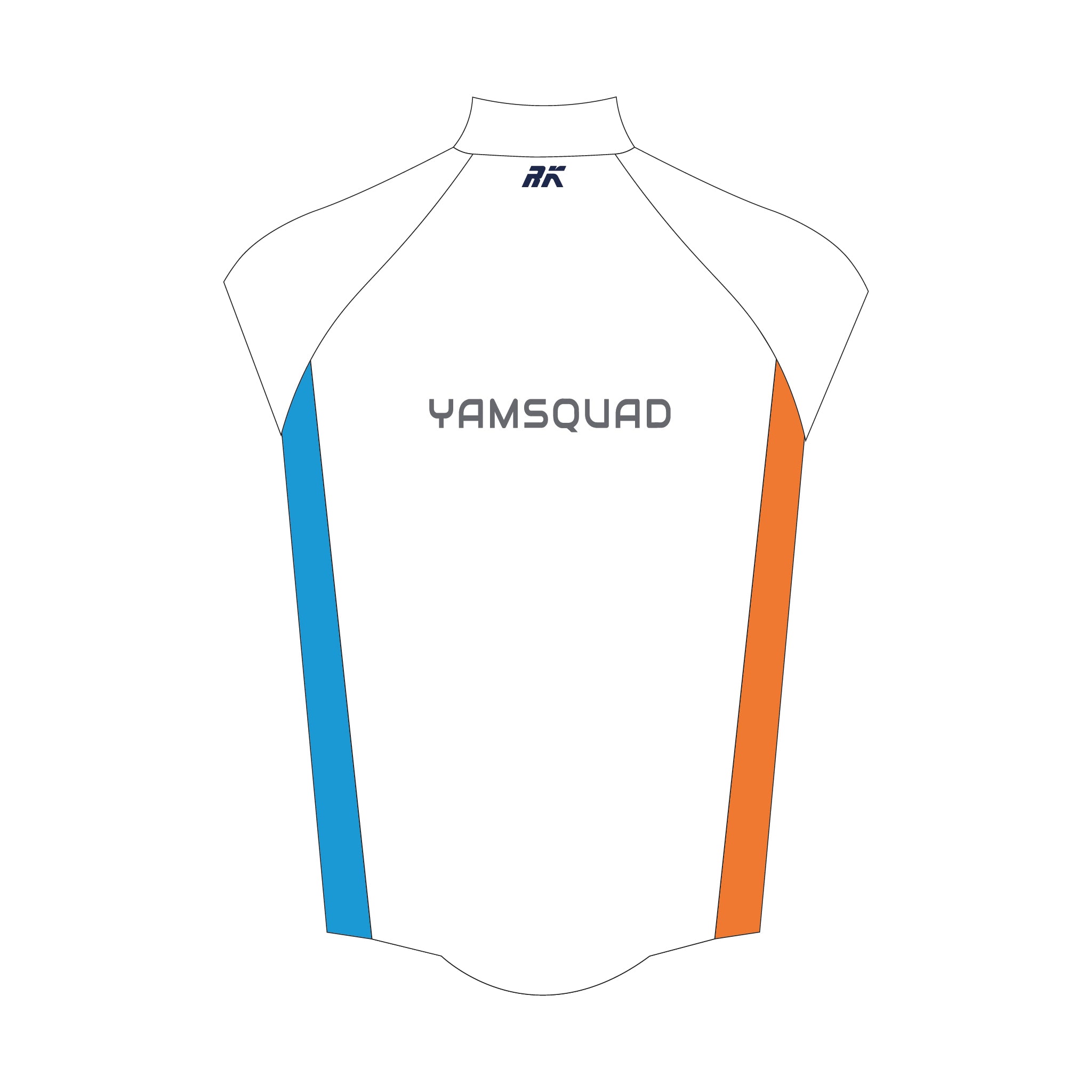YAM SQUAD White Gilet