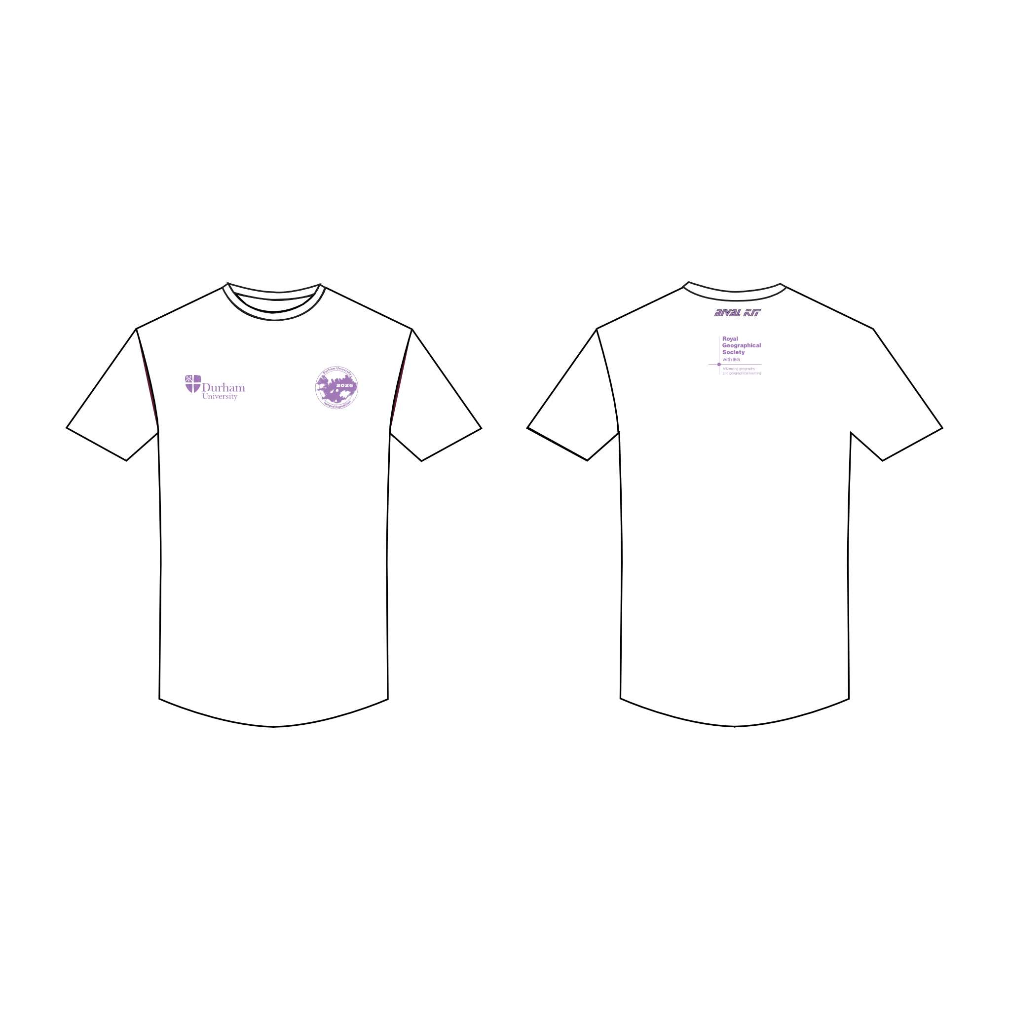 Durham University Iceland Expedition Cotton T shirt 2
