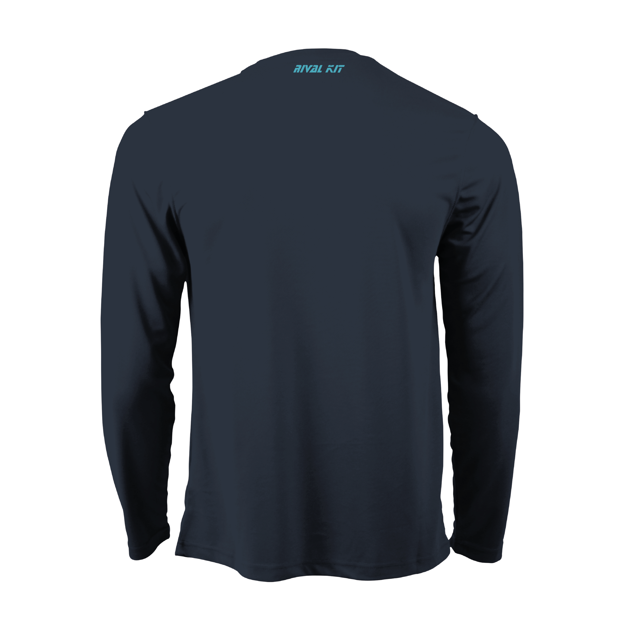 Underwater Hockey Ireland Navy Long Sleeve Gym T-shirt