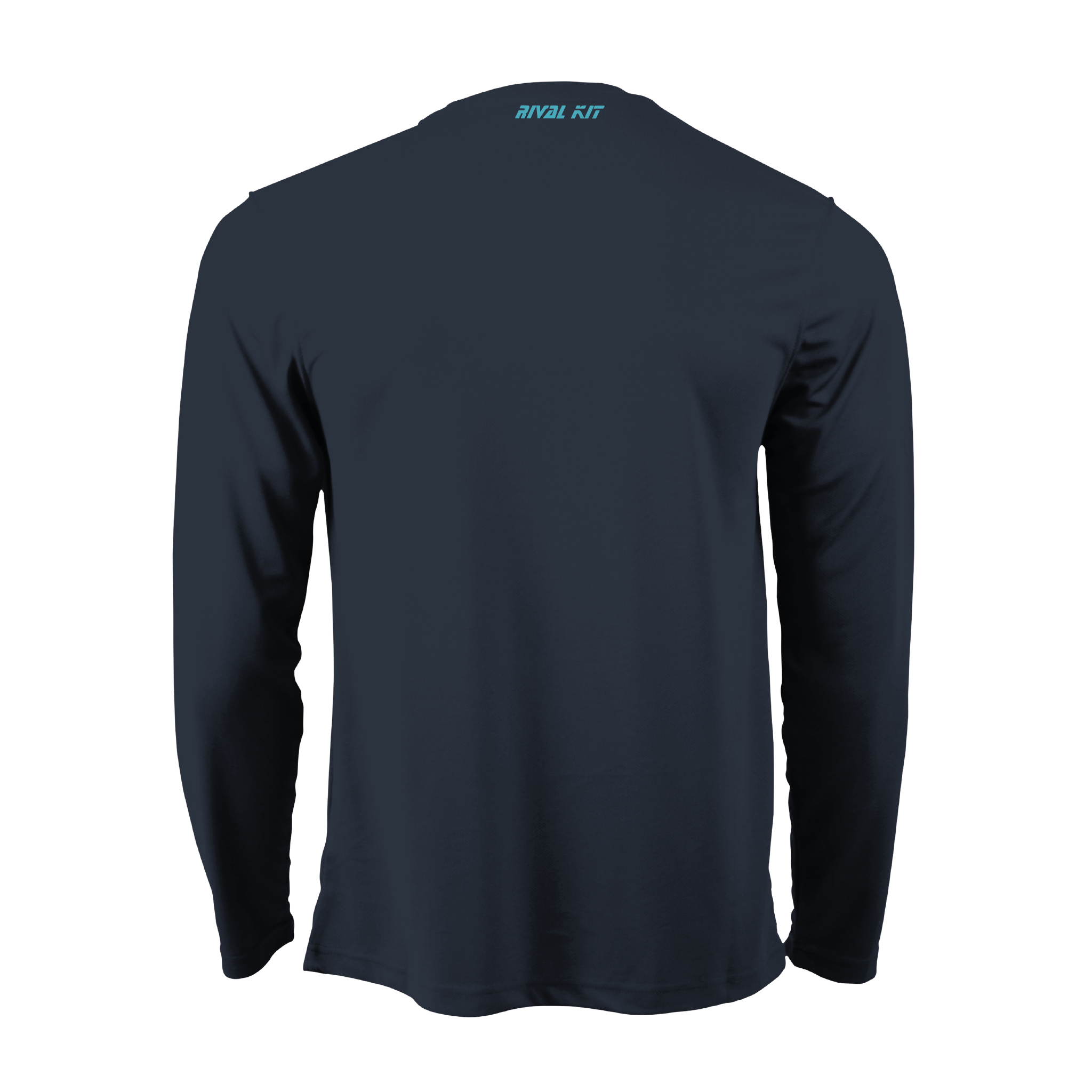 Underwater Hockey Ireland Navy Long Sleeve Gym T-shirt