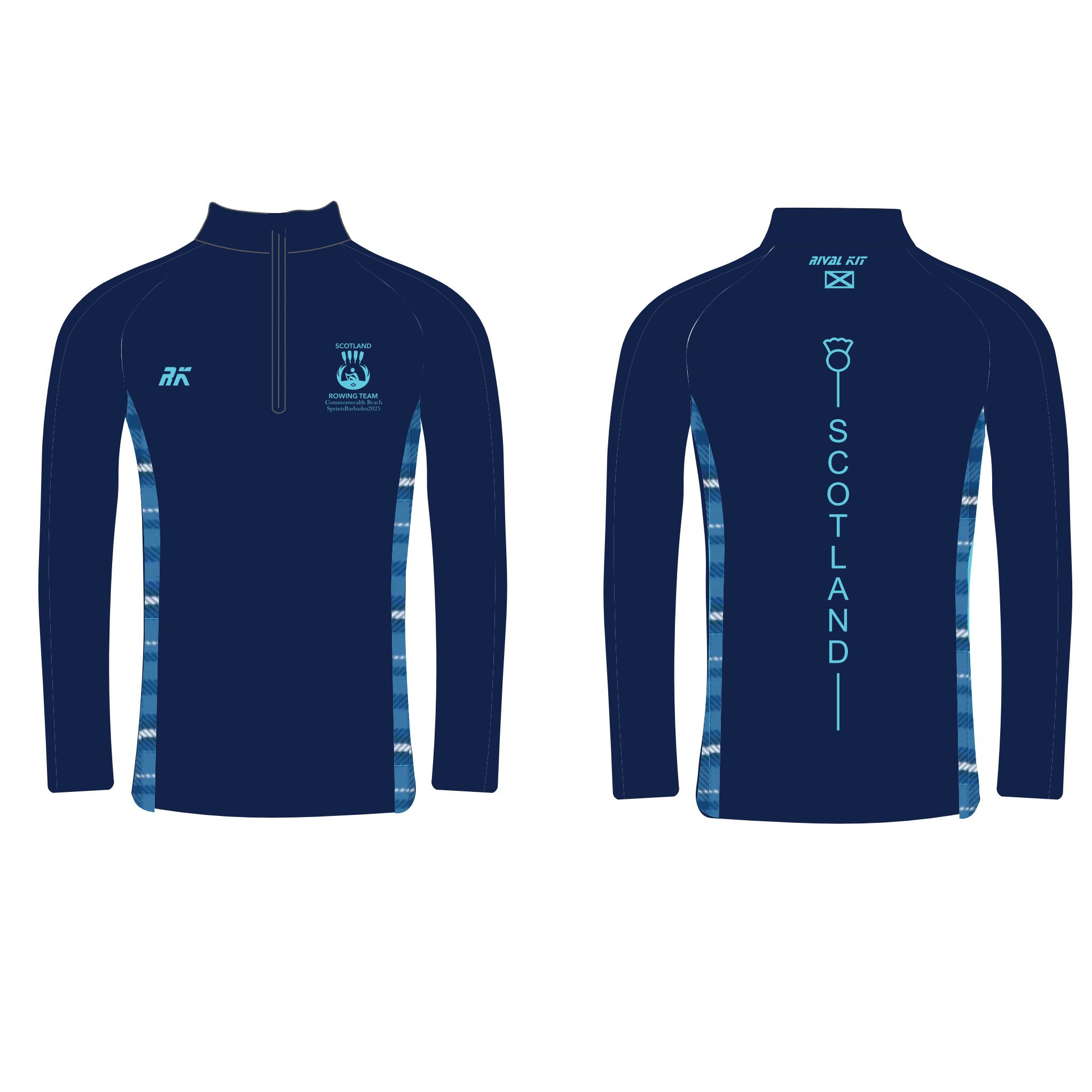 Scottish commonwealth Rowing Performance Q-zip