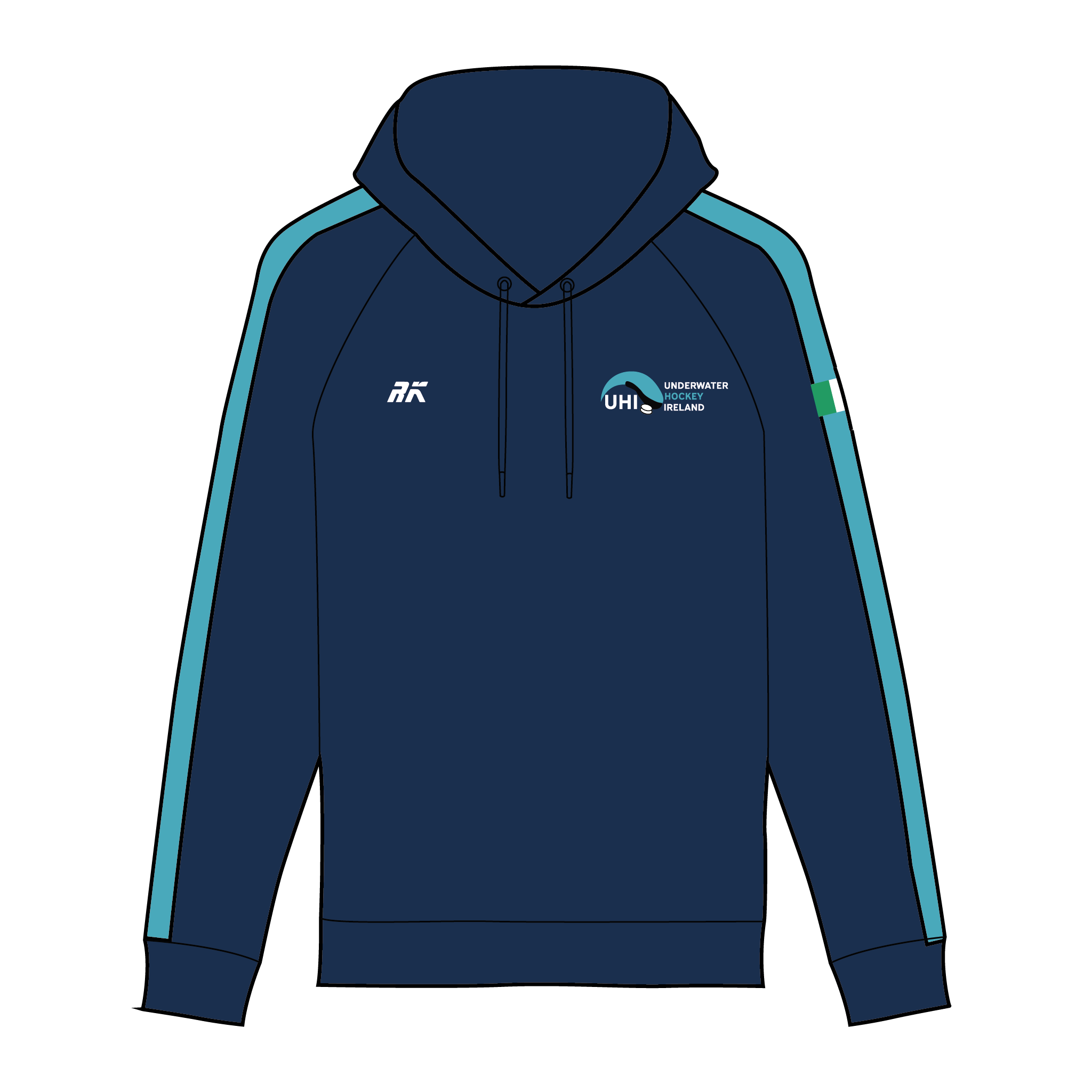 Underwater Hockey Ireland Hoodie
