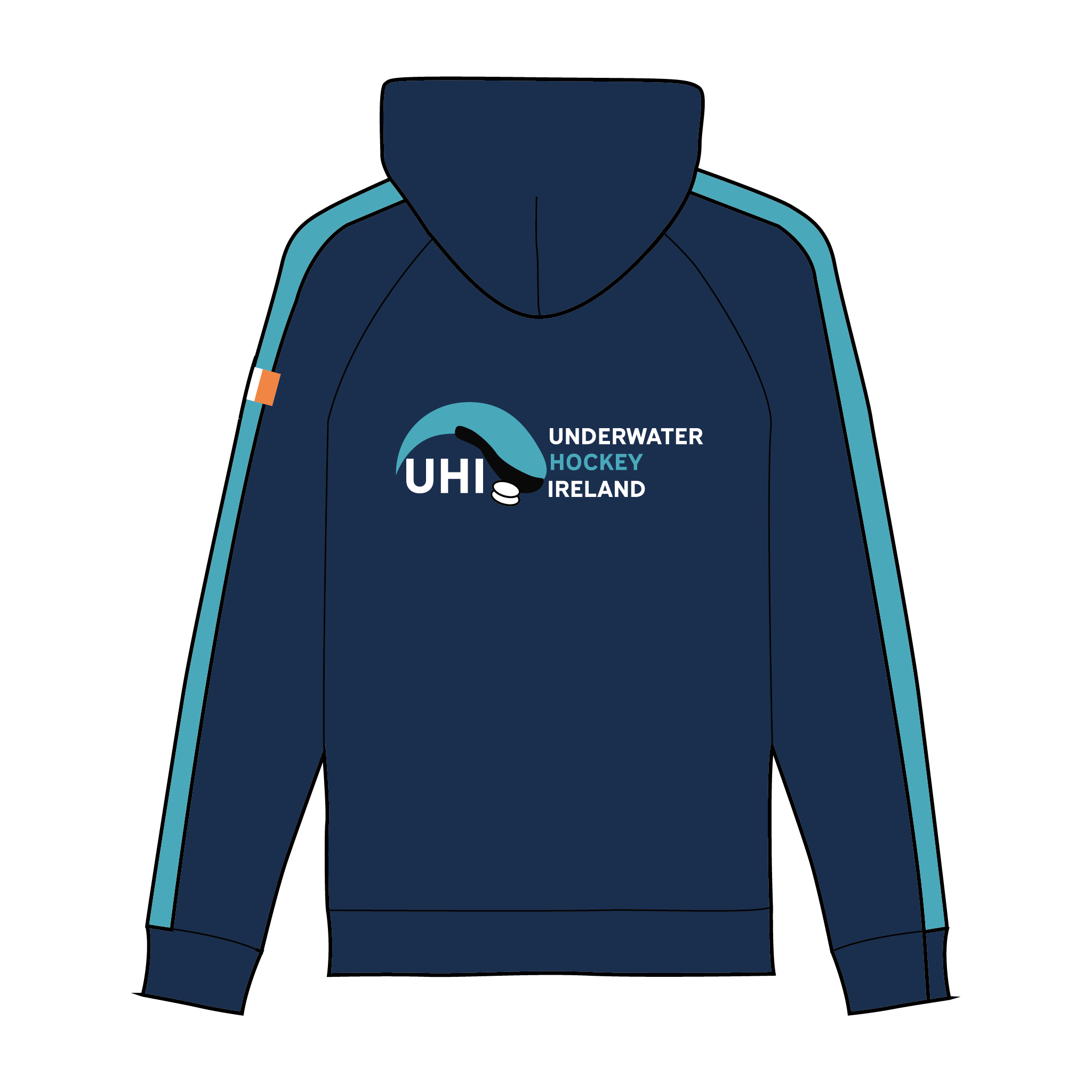 Underwater Hockey Ireland Hoodie