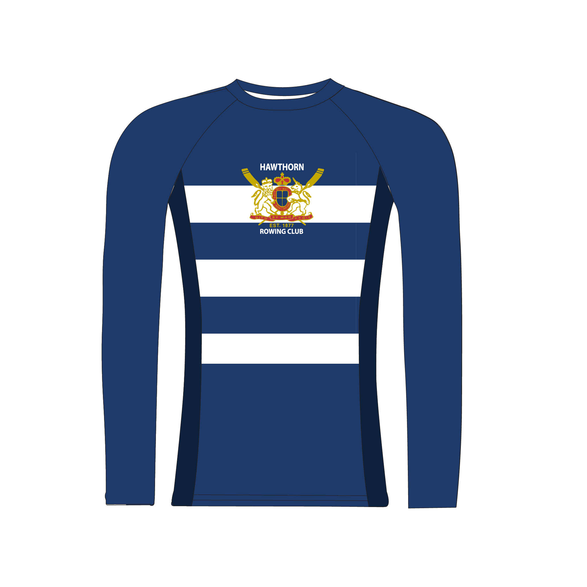 Hawthorn Rowing Club Long Sleeve Baselayer