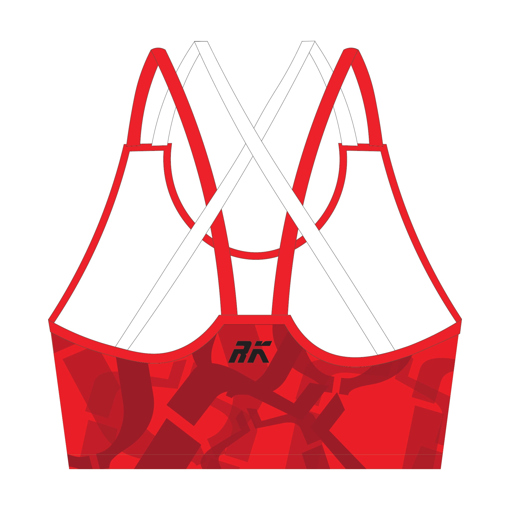 Hartpury University Athletic Performance Strappy Sports Bra