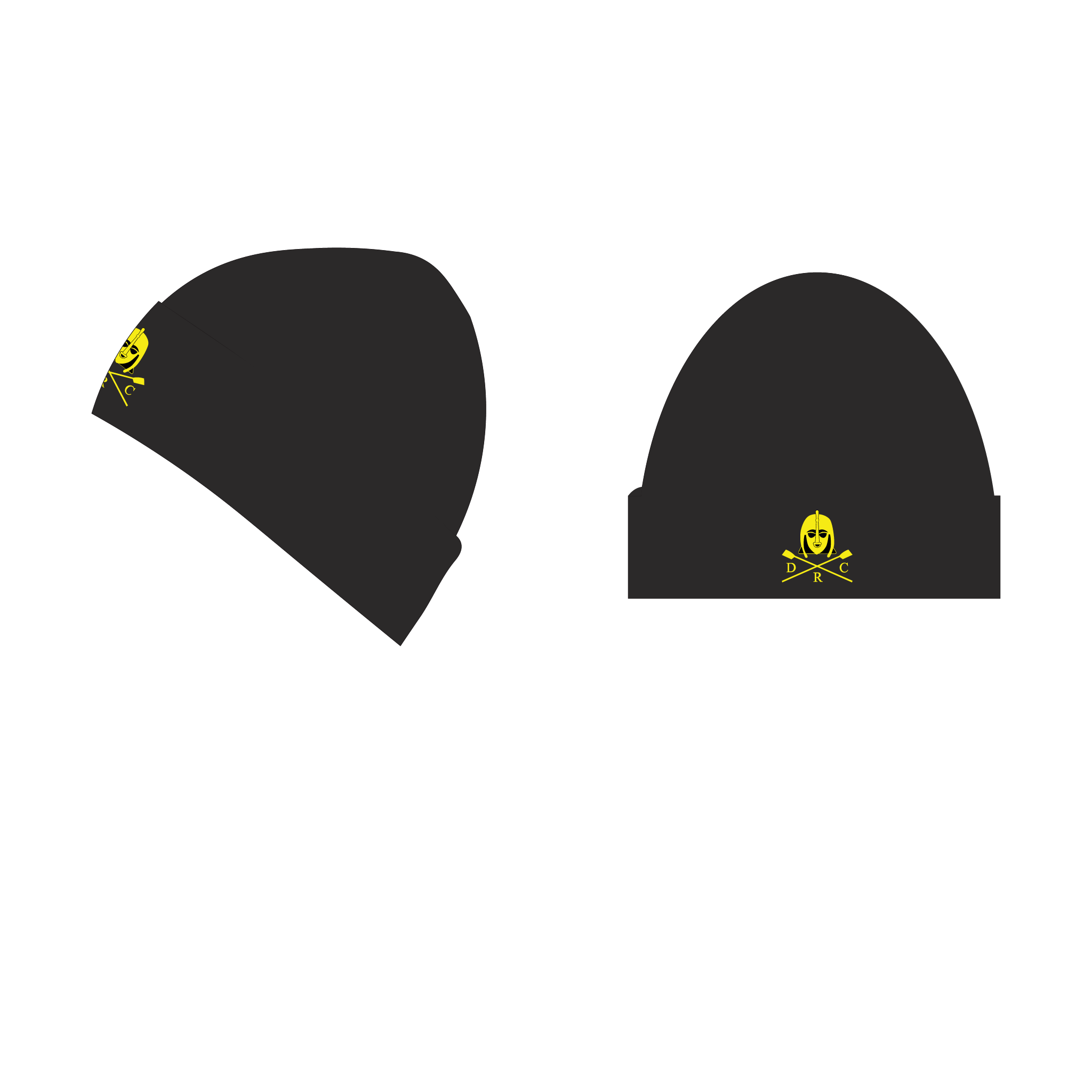 Deben Rowing Club Black Beanie