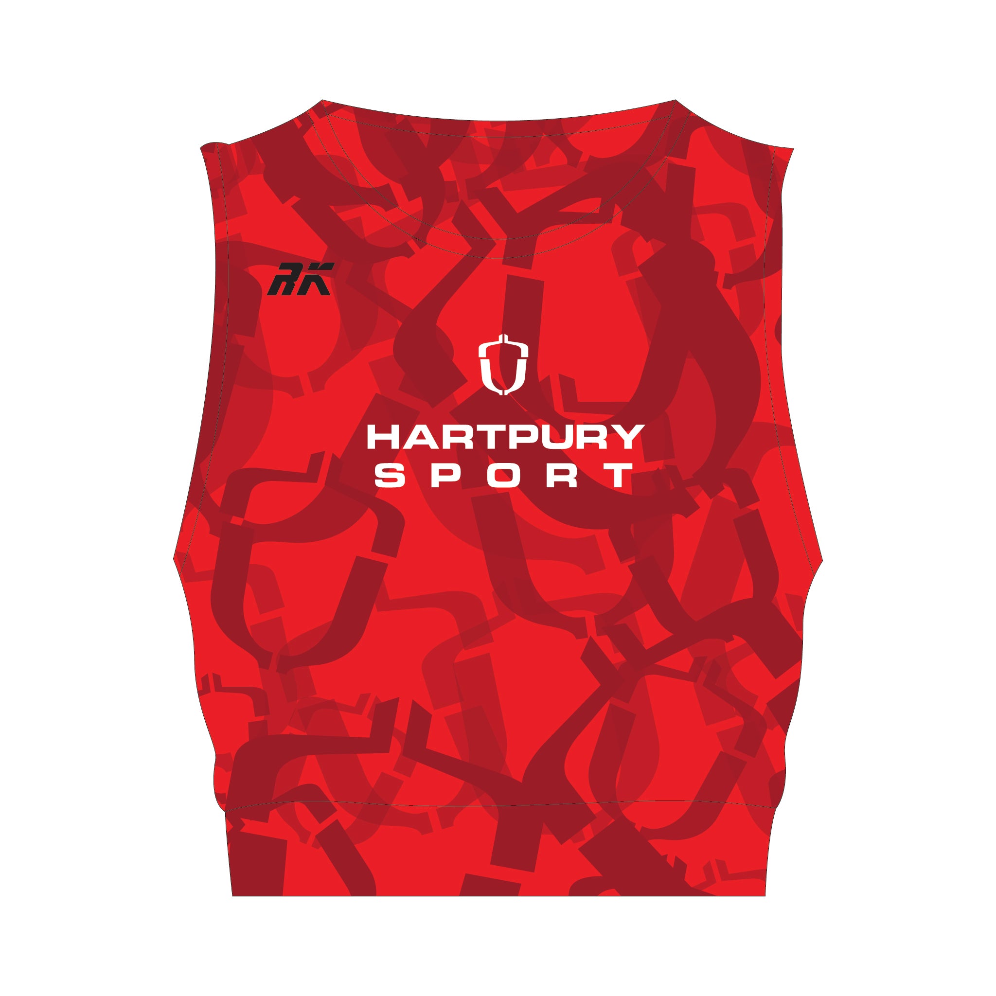 Hartpury University Athletic Performance Racing Crop Top