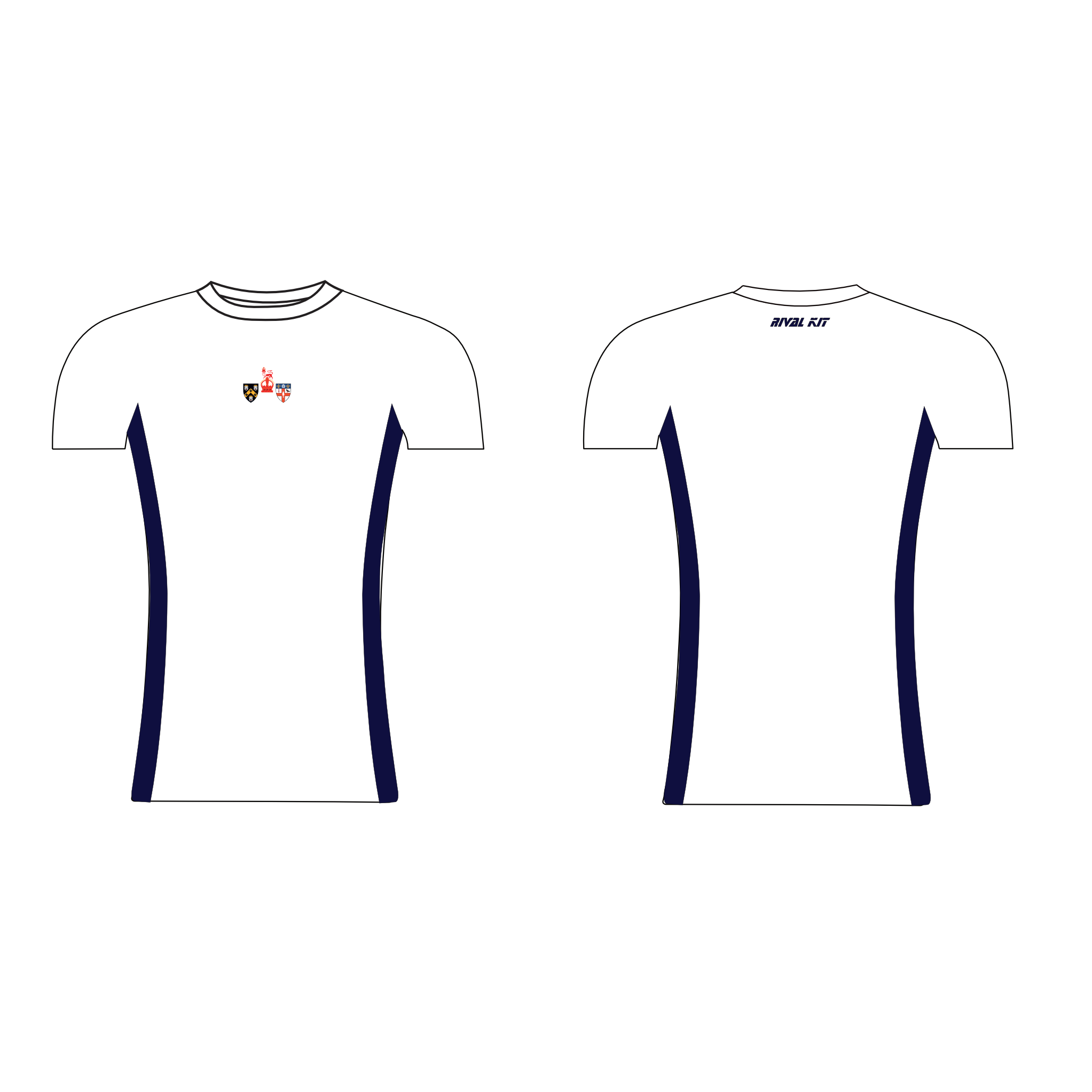 King's College London Boat Club Short Sleeve Baselayer