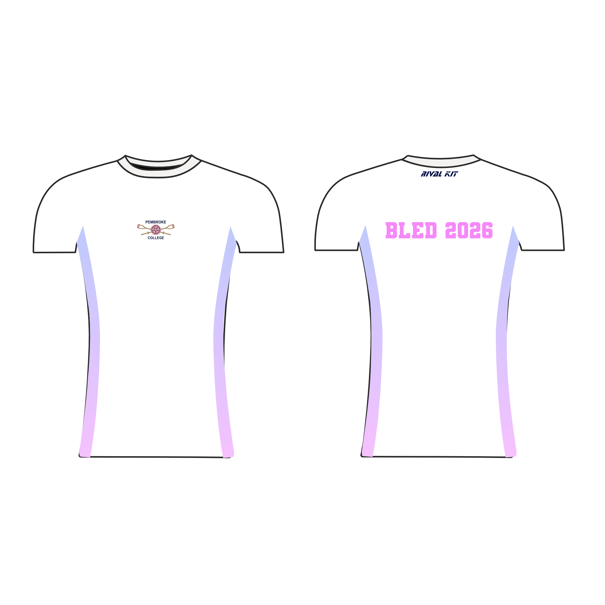 Pembroke College, Oxford CAMP Short Sleeve Base-Layer