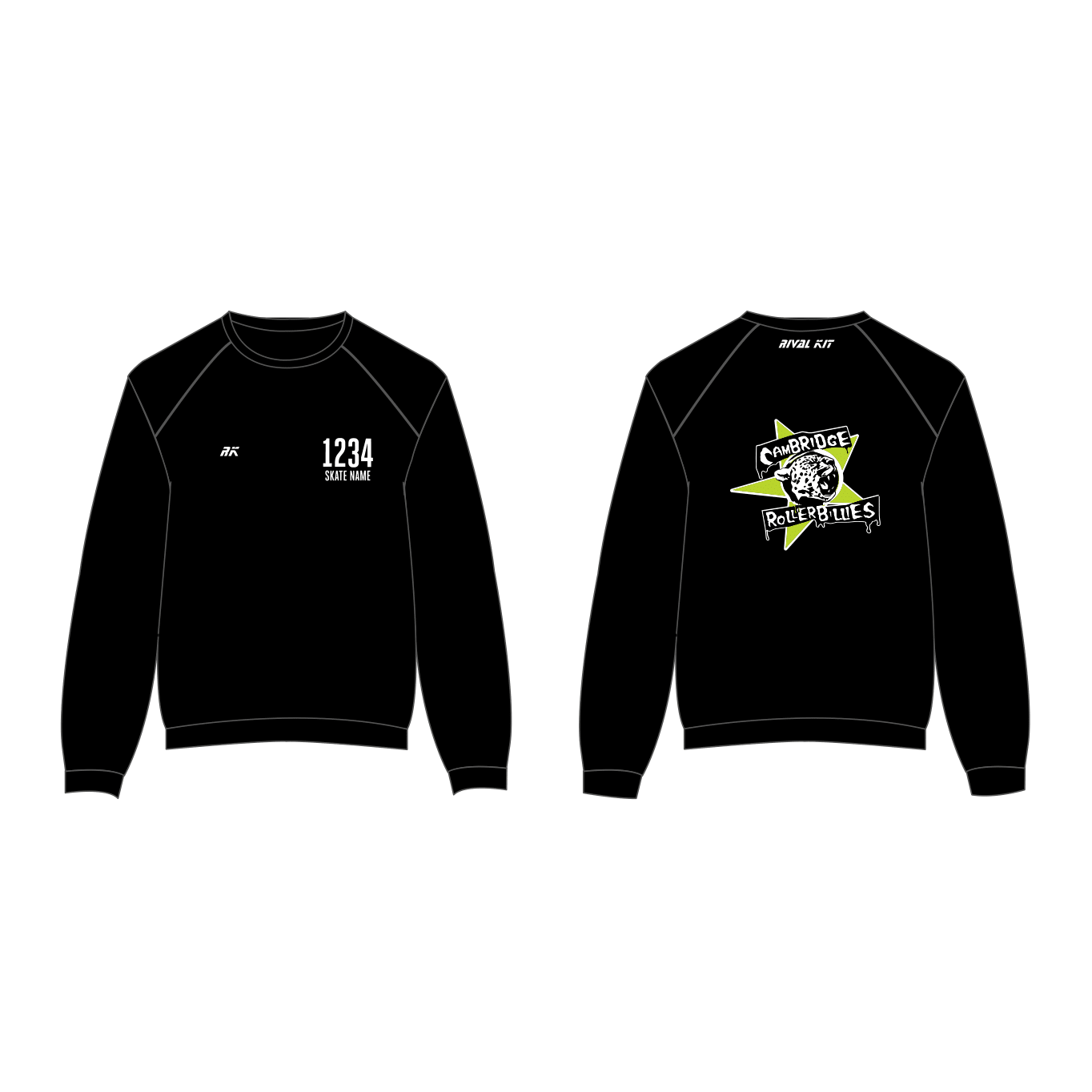 Cambridge Rollerbillies SWEATSHIRT