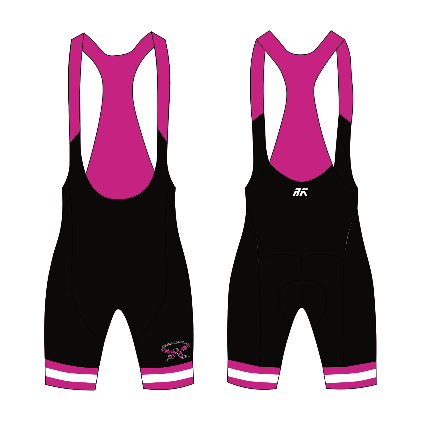 Caterpillar Rowing Club Cycling Bib Shorts