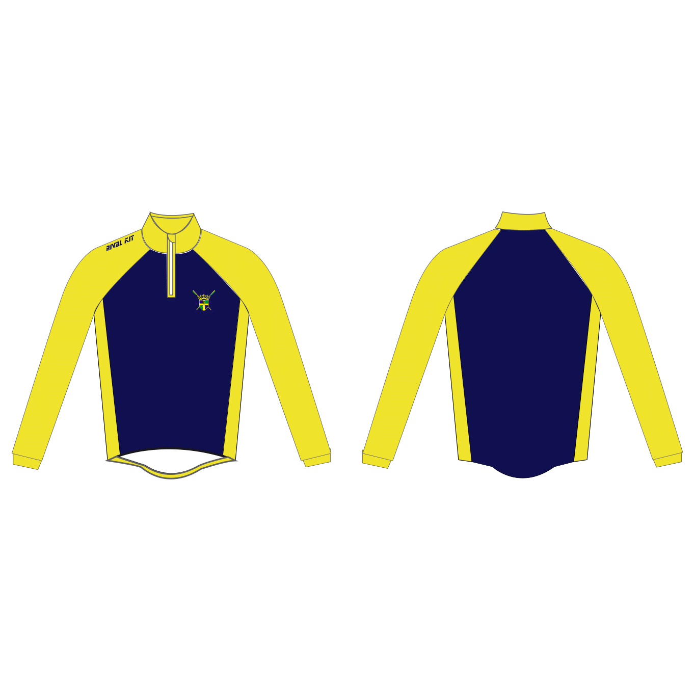 Christ Church Rowing Club Lightweight Splash Jacket Hi-Vis