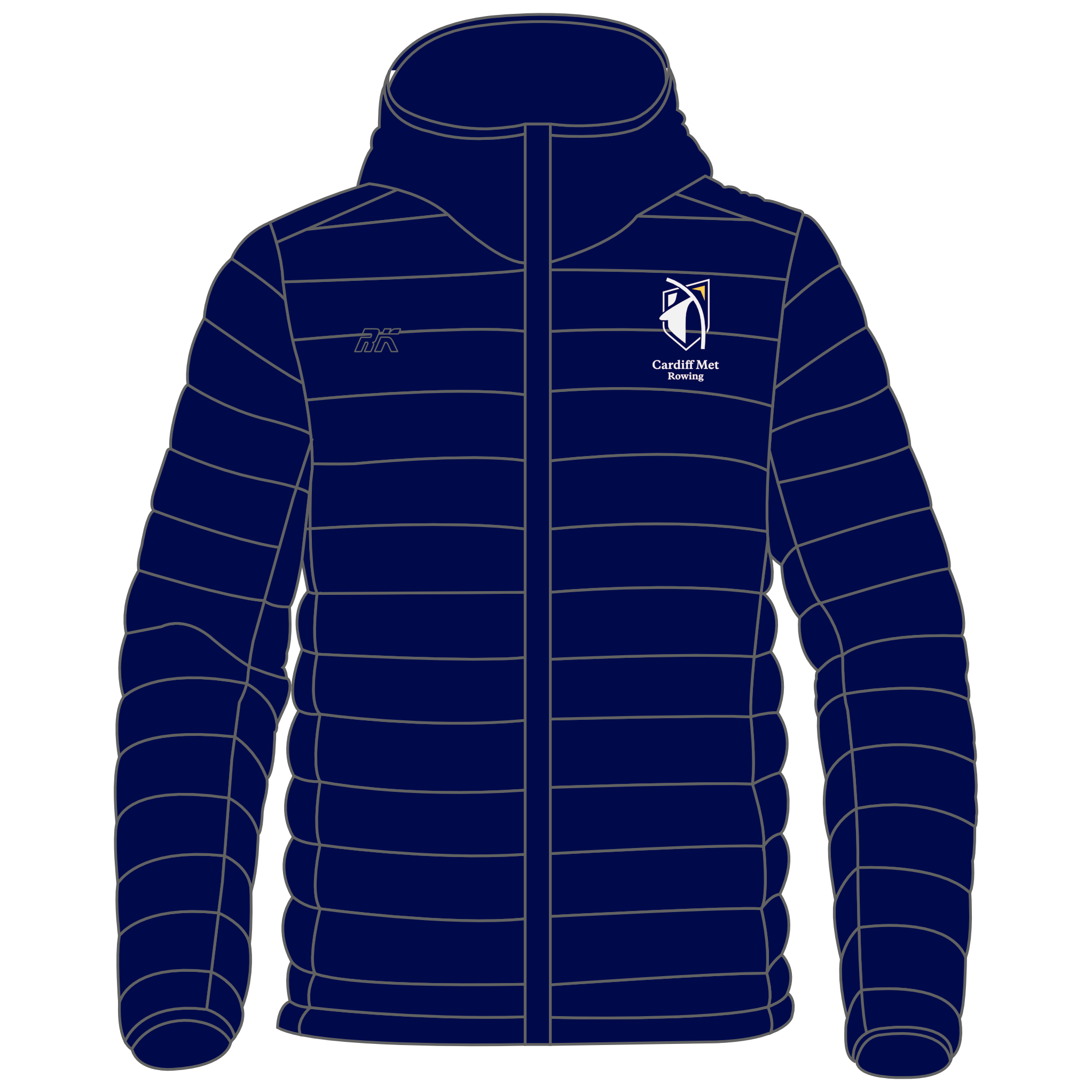 Cardiff Met Rowing LIGHTWEIGHT PUFFA