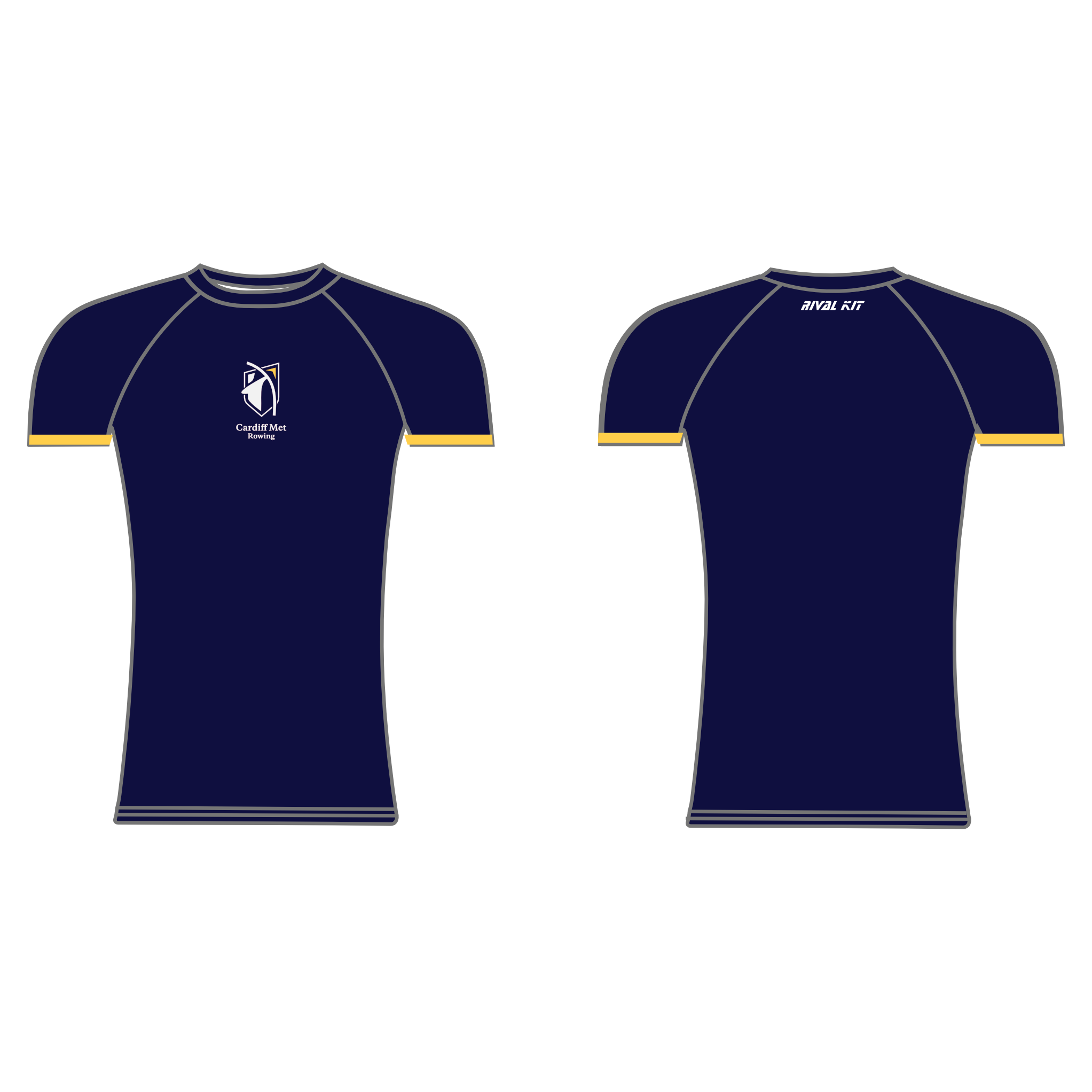 Cardiff Met Rowing Short Sleeve Base Layer