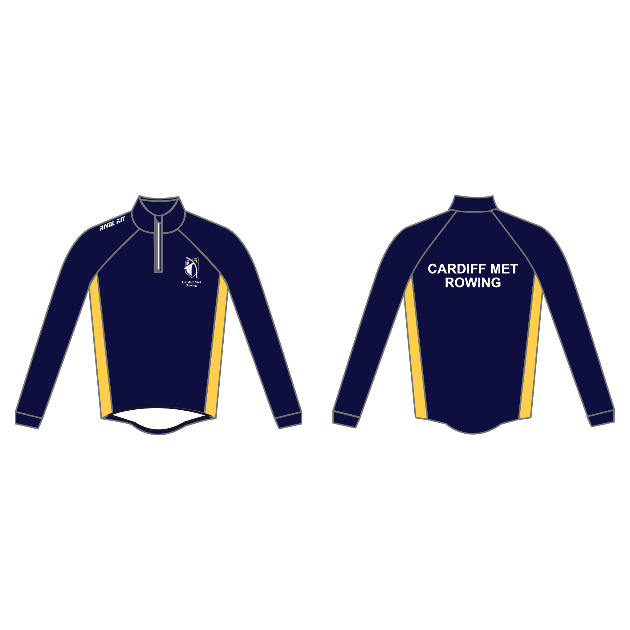 Cadiff Met Rowing Splash Jacket