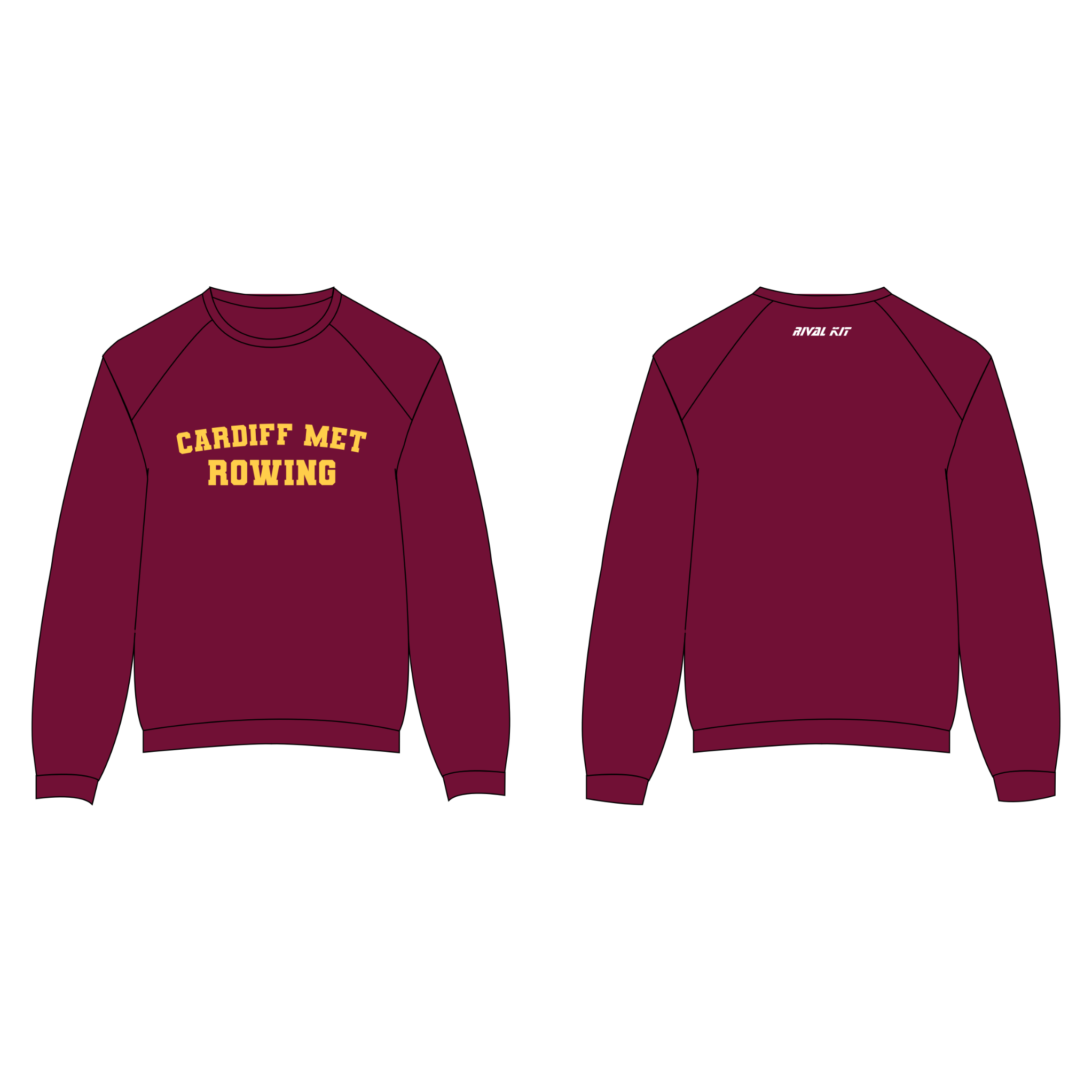Cardiff Met Rowing Boat club Sweatshirt