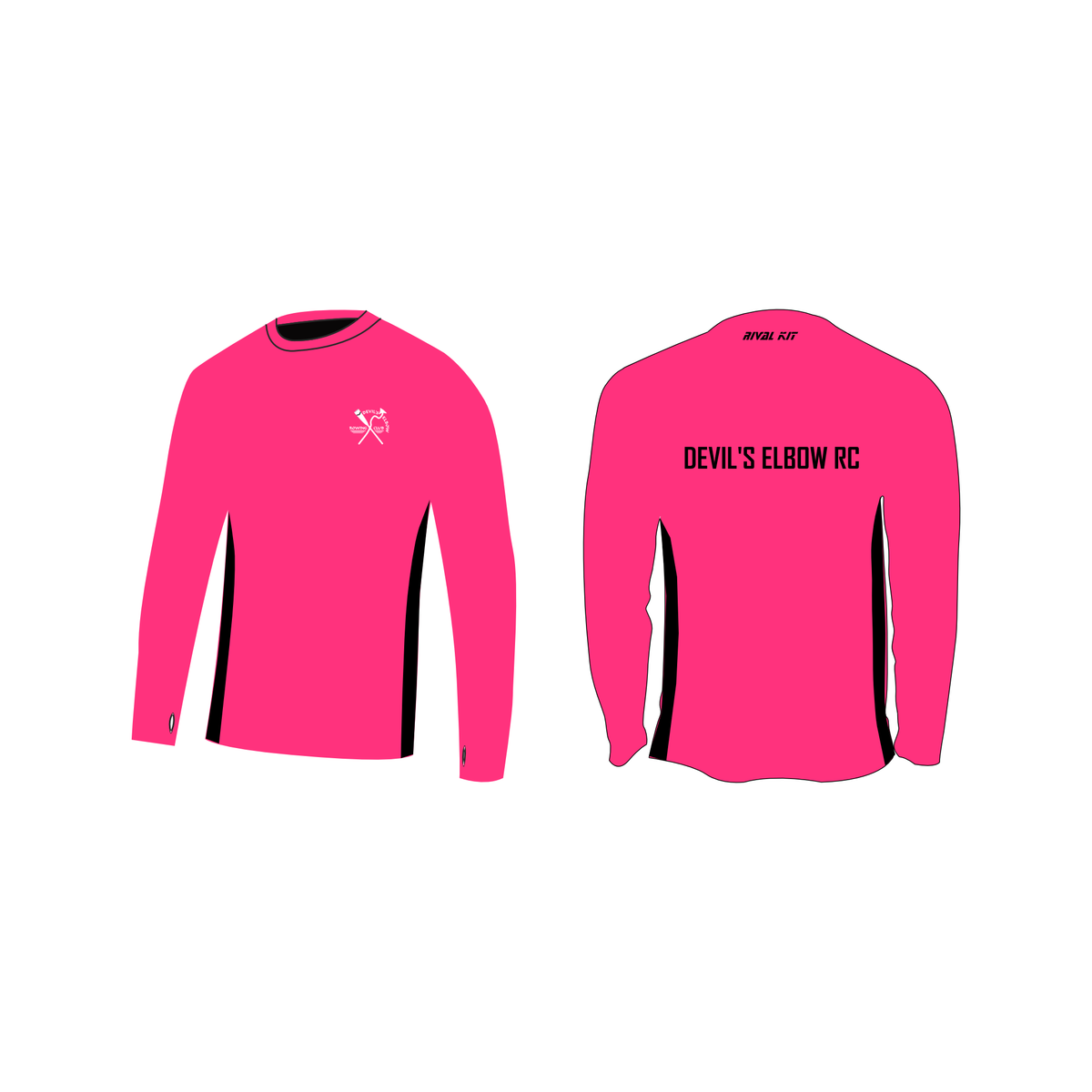 Devil's Elbow Rowing Club Long Sleeve Gym T 2