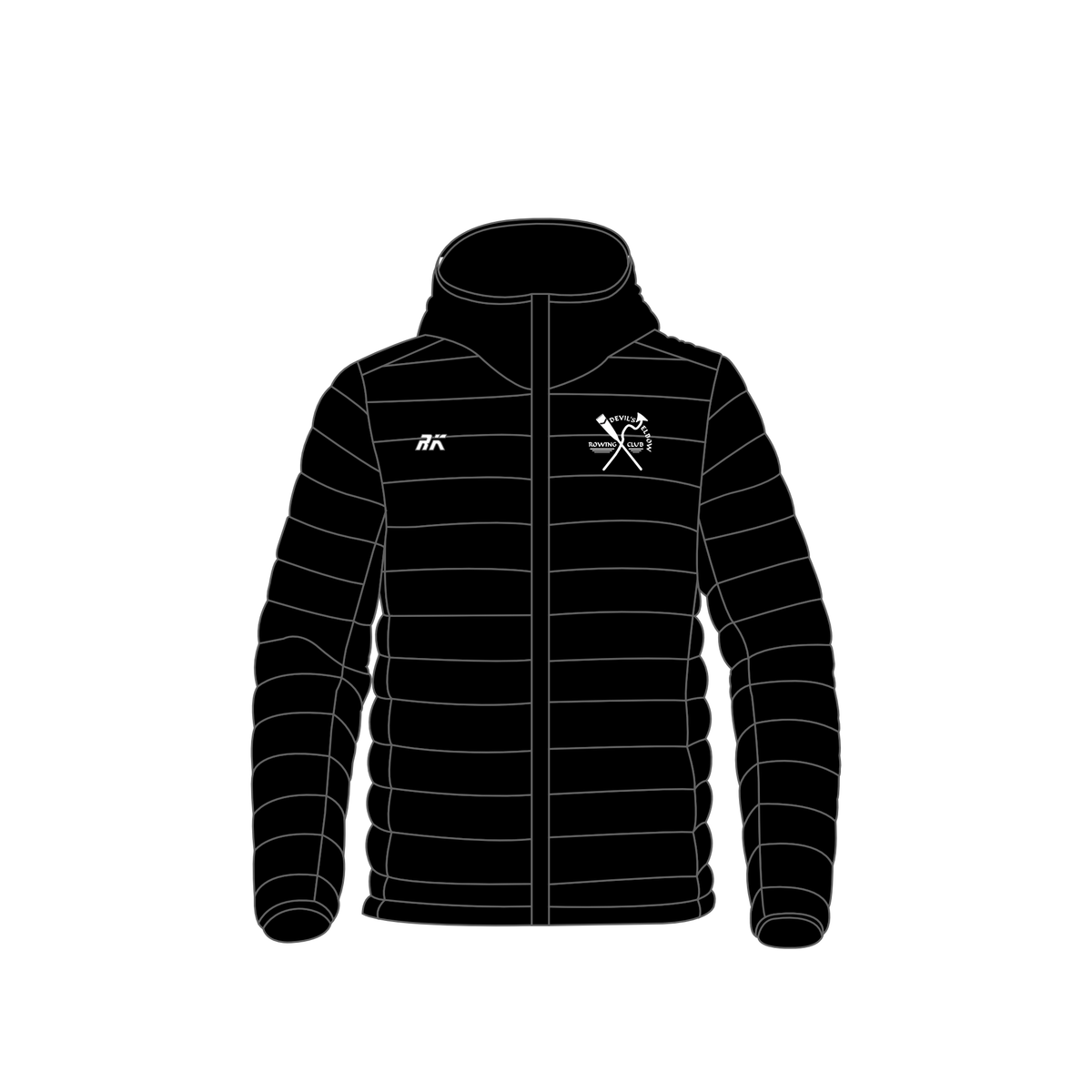 Devil's Elbow Rowing Club Light weight Puffa Jacket