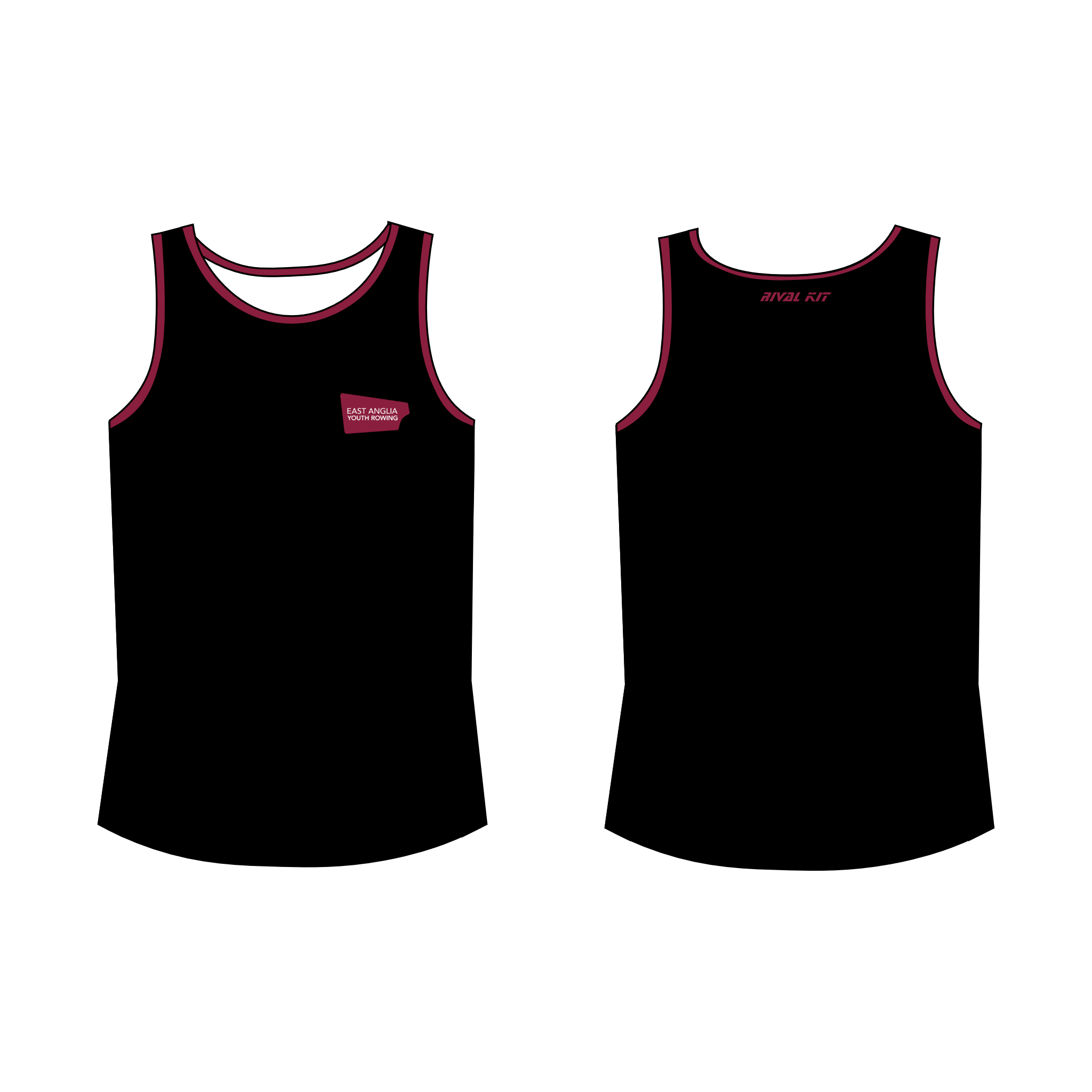 East Anglia Youth Rowing Vest