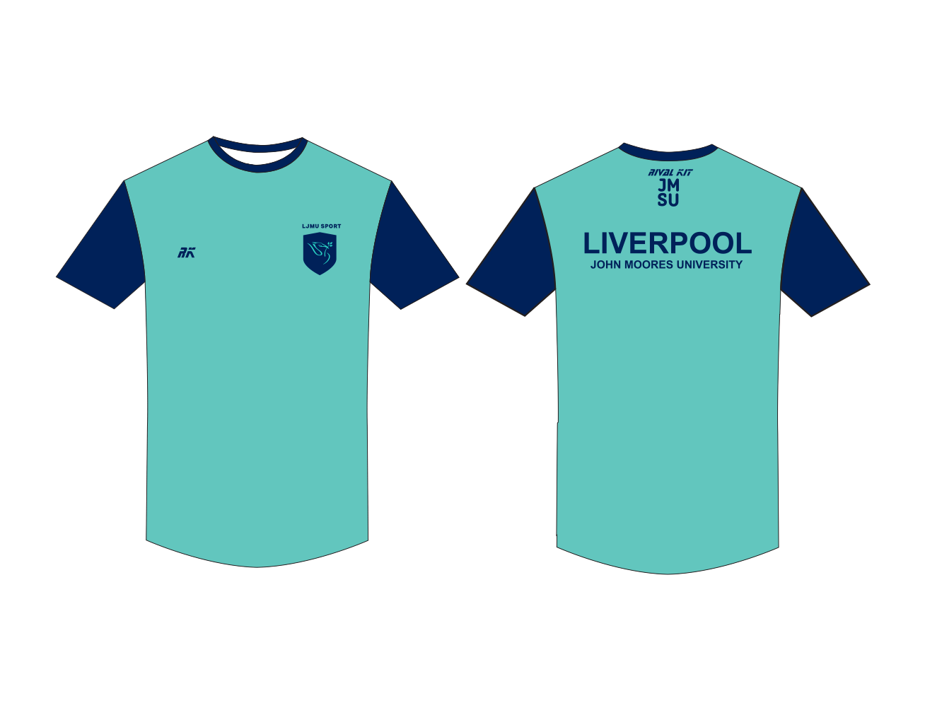 LJMU Rowing Club Gym T-Shirt