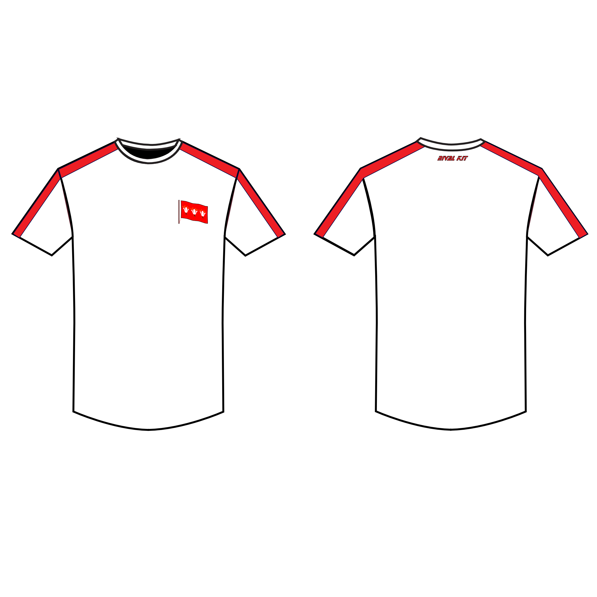 Magdalen College Boat Club Oxford Short Sleeve Gym T-Shirt