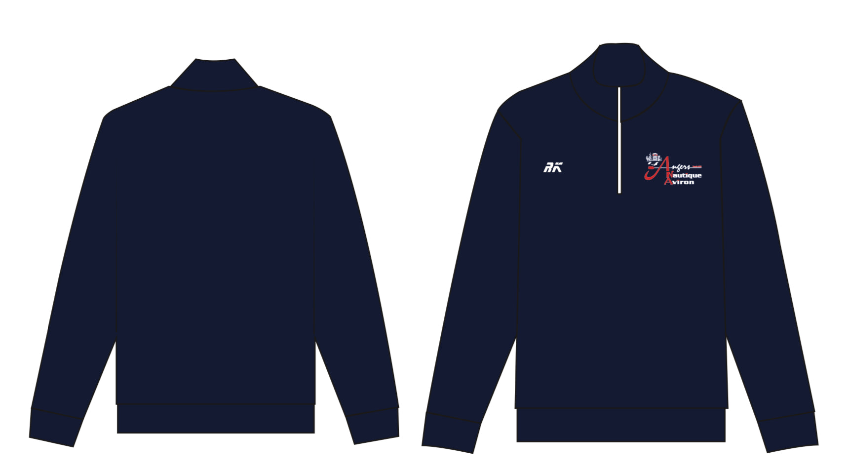 Angers Nautique Aviron Rowing  Q-zip