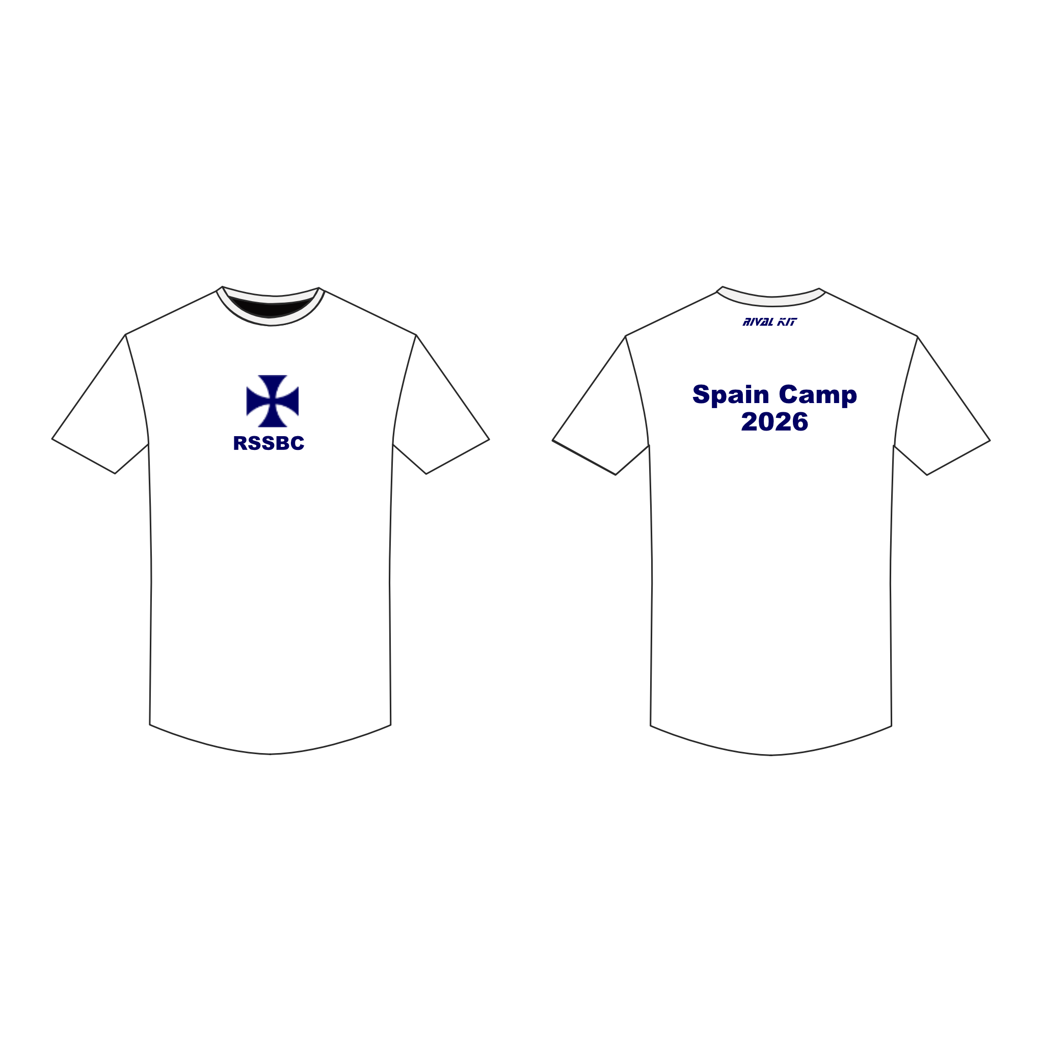 RSSBC Spain kit 2026 Bespoke Gym T-Shirt