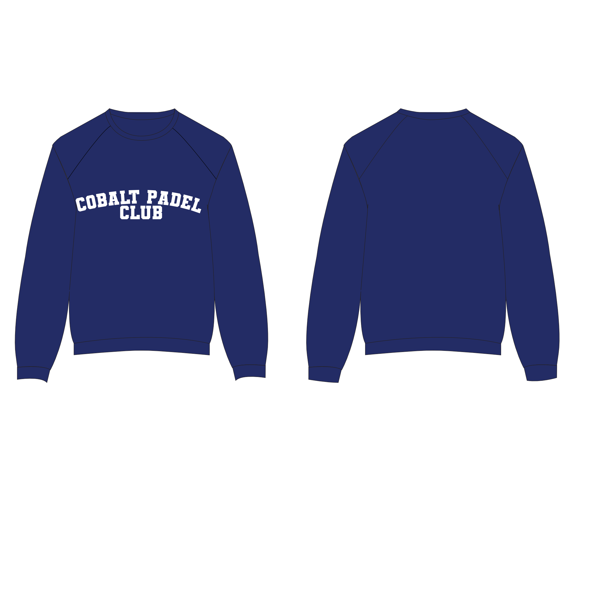 Cobalt paddle Sweatshirt navy