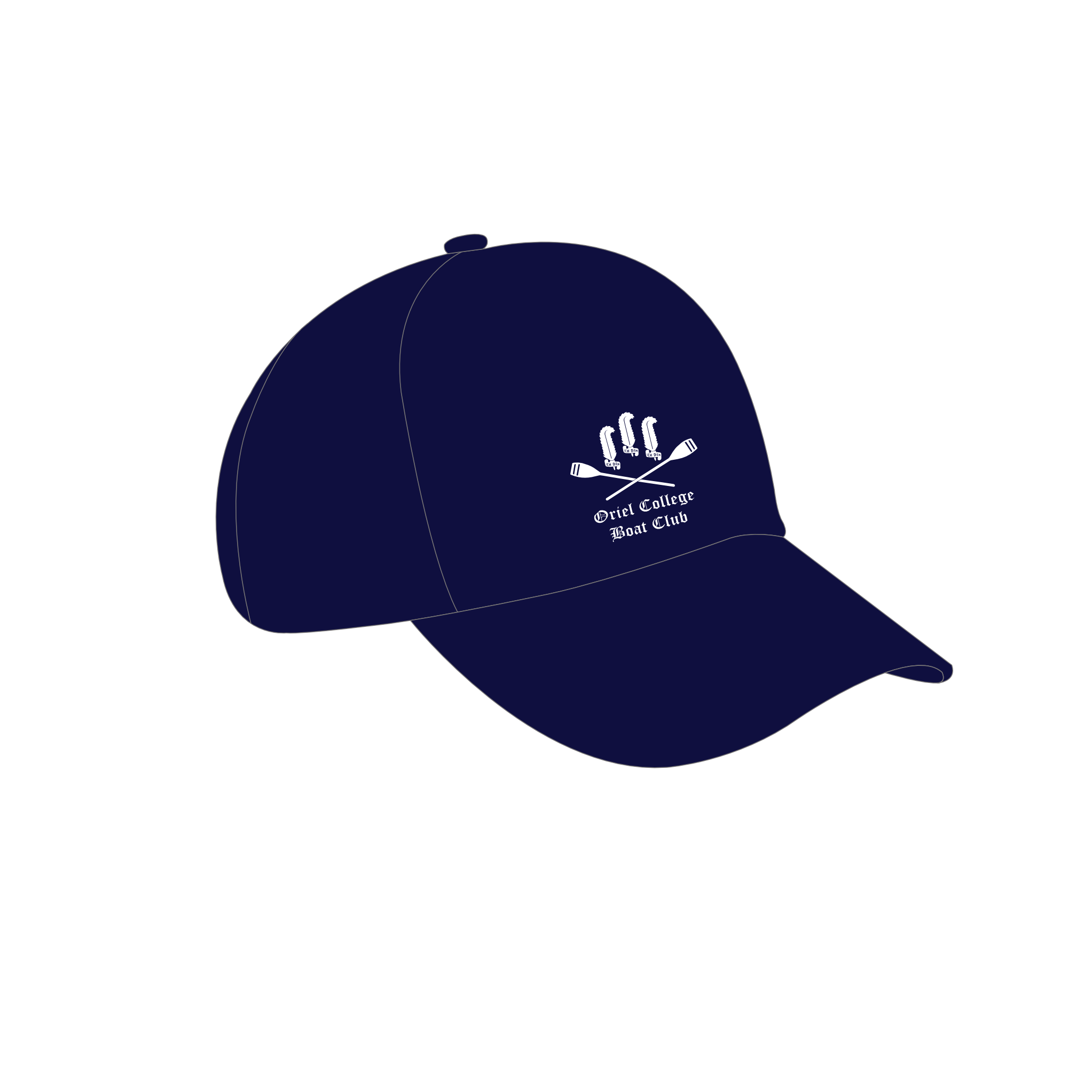 Oriel College Boat Club Oxford Cap NAVY