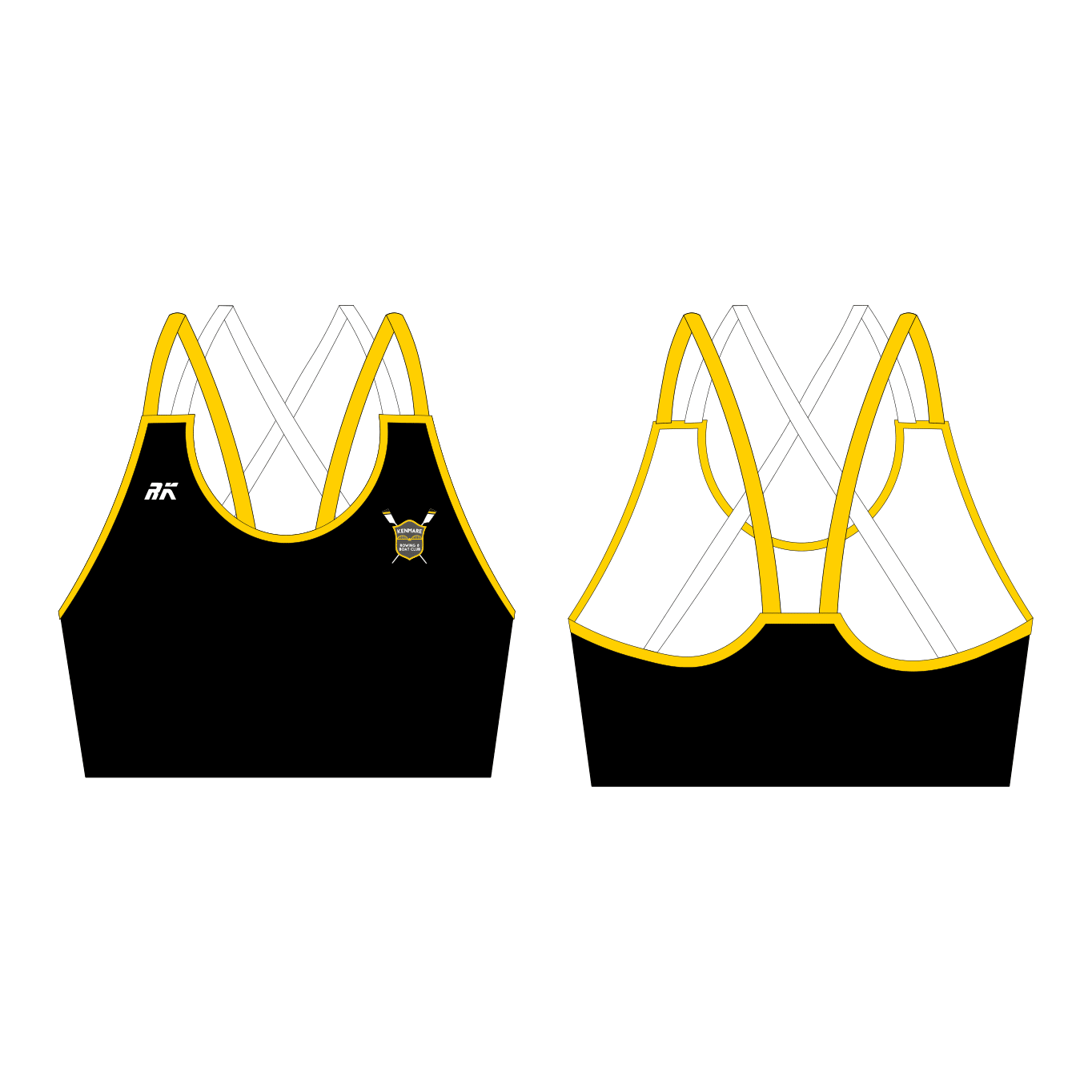 Kenmare Rowing Club Strappy Sports Bra
