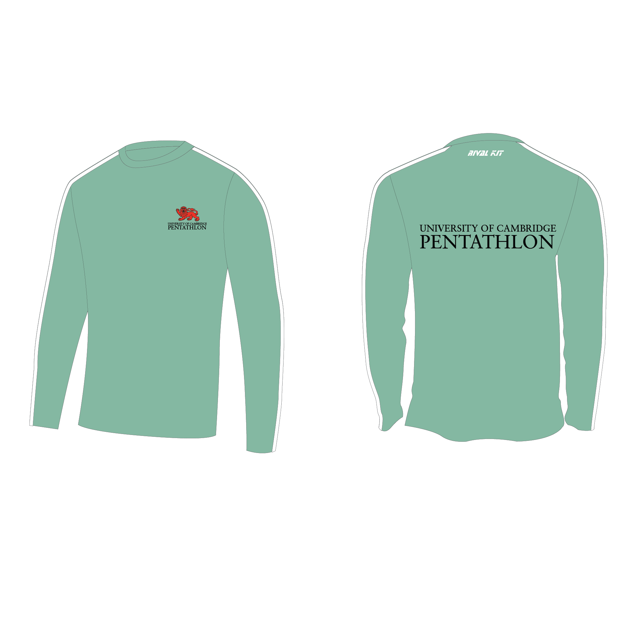 University of Cambridge Modern Pentathlon Club Long-Sleeve Gym T-Shirt