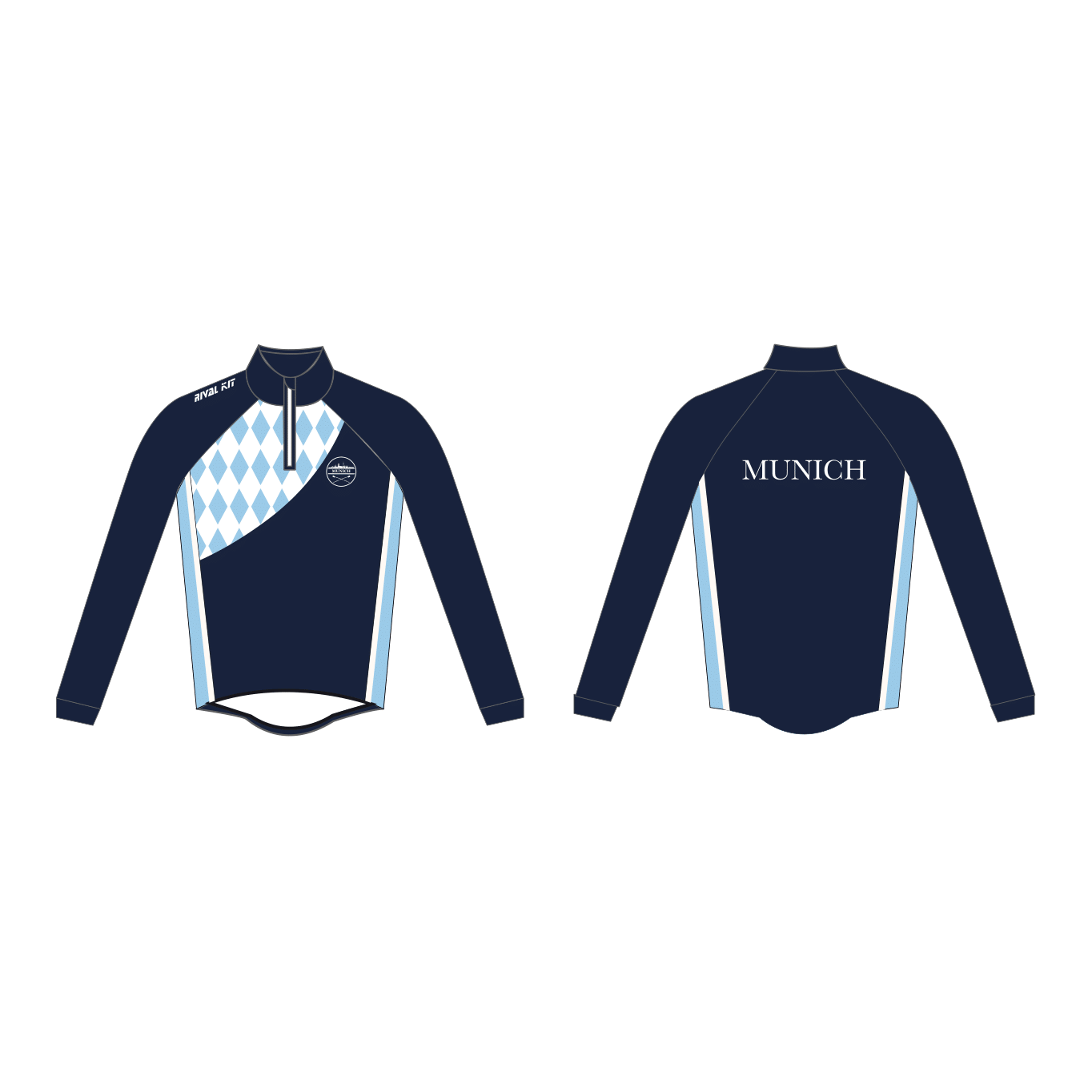 Munich8 Pattern Thermal Splash Jacket