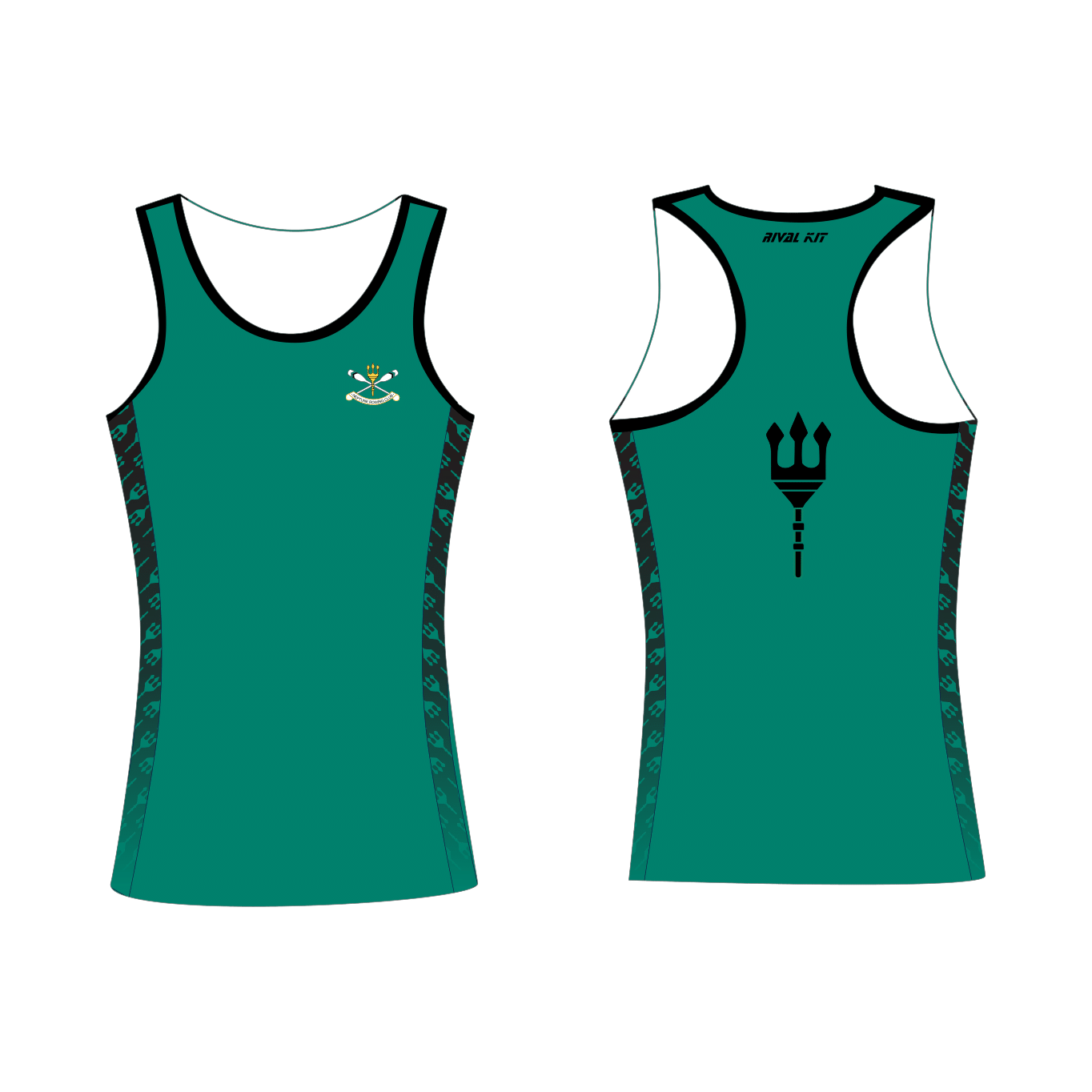 Neptune Rowing Club Gym Vest Green