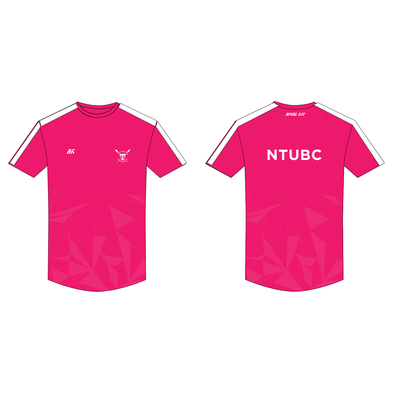 Nottingham Trent University Boat Club Pink Bespoke Gym T-Shirt
