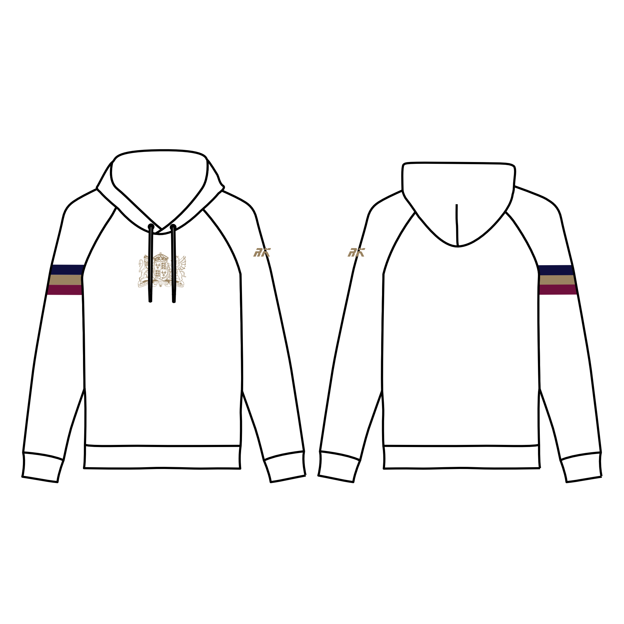 NSBC 1st VIII SUN Hoodie