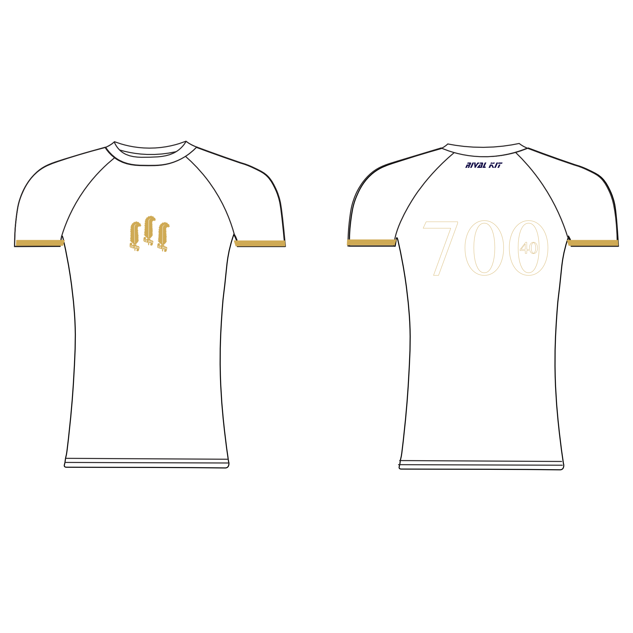 Oriel College Boat Club Oxford Anniversary Short Sleeve Base-Layer