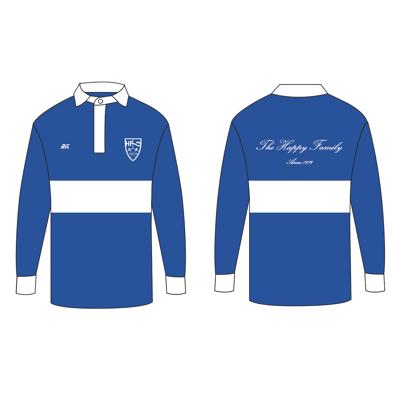 Roeihuis The Happy Family Rugby Shirt