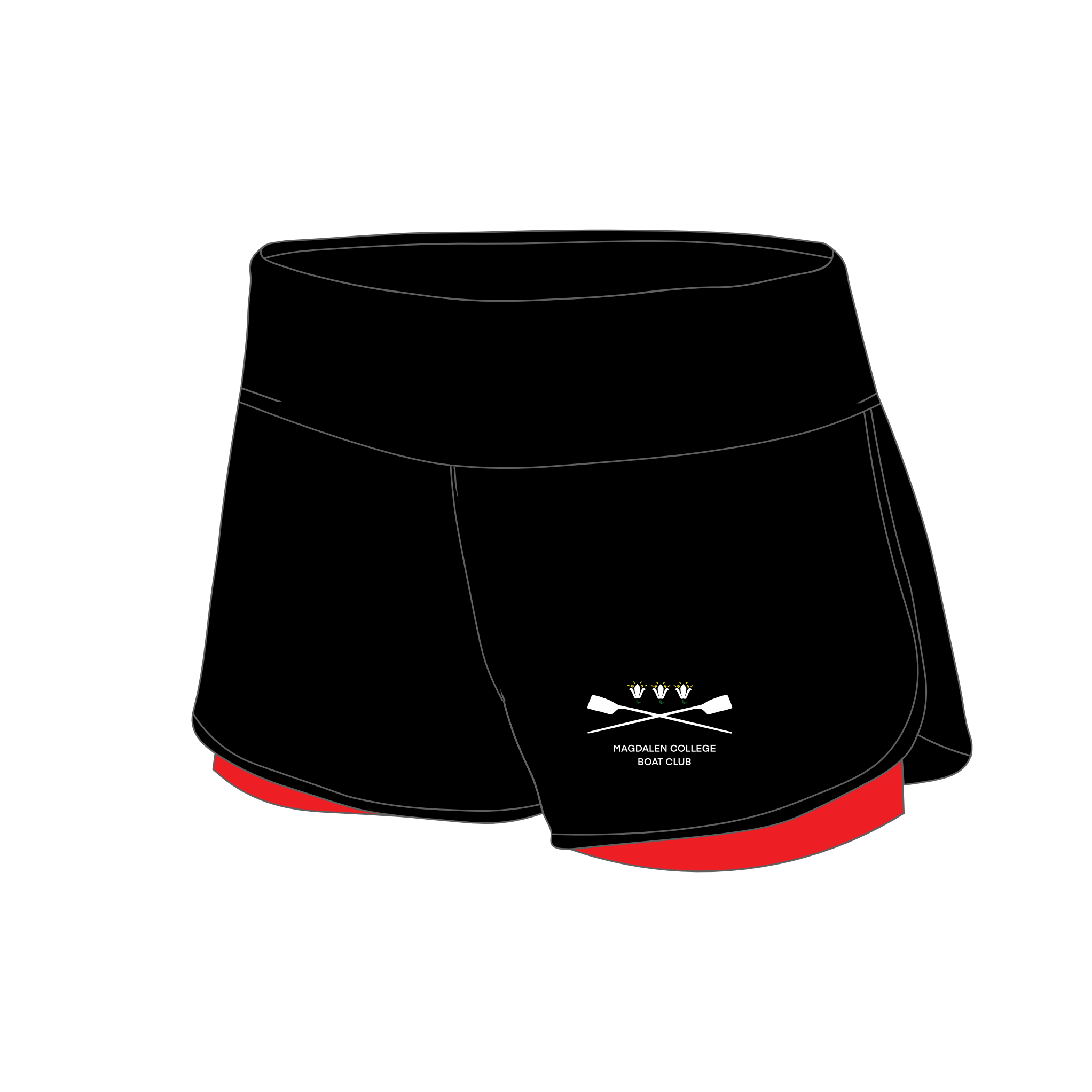 Magdalen College Boat Club Oxford Female Gym Shorts