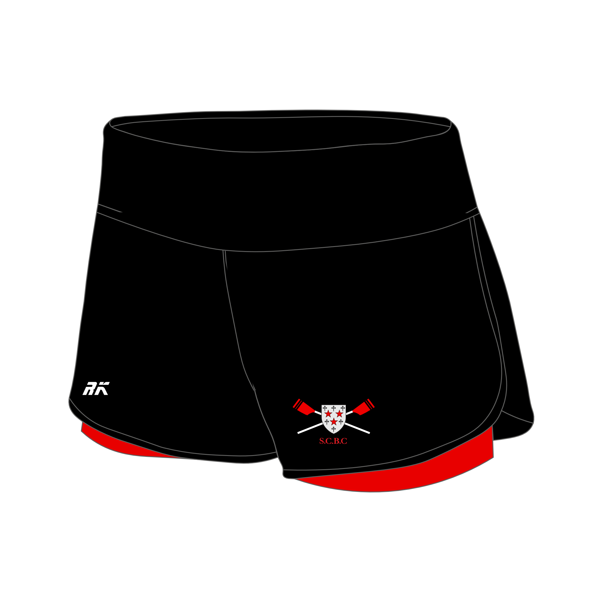 Somerville College Boat club FEMALE GYM SHORTS