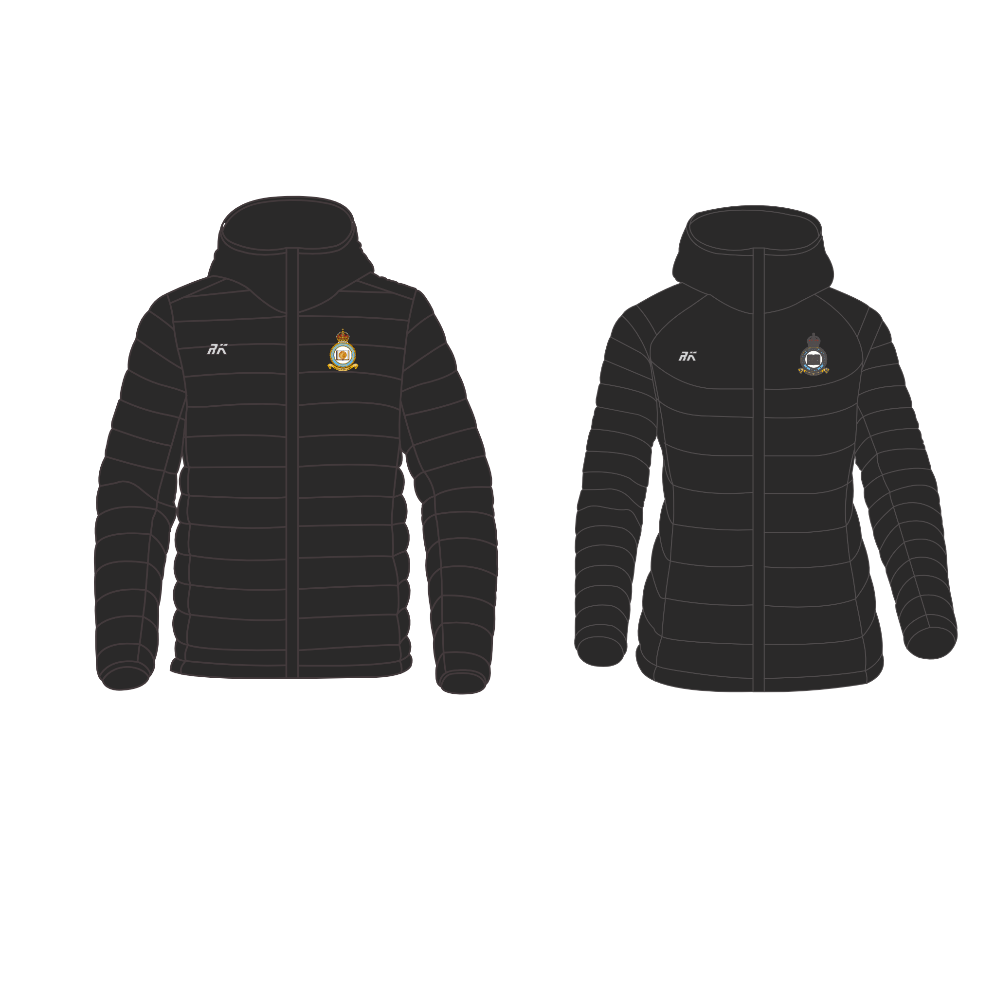 University of London Air Squadron Lightweight Puffa Jacket