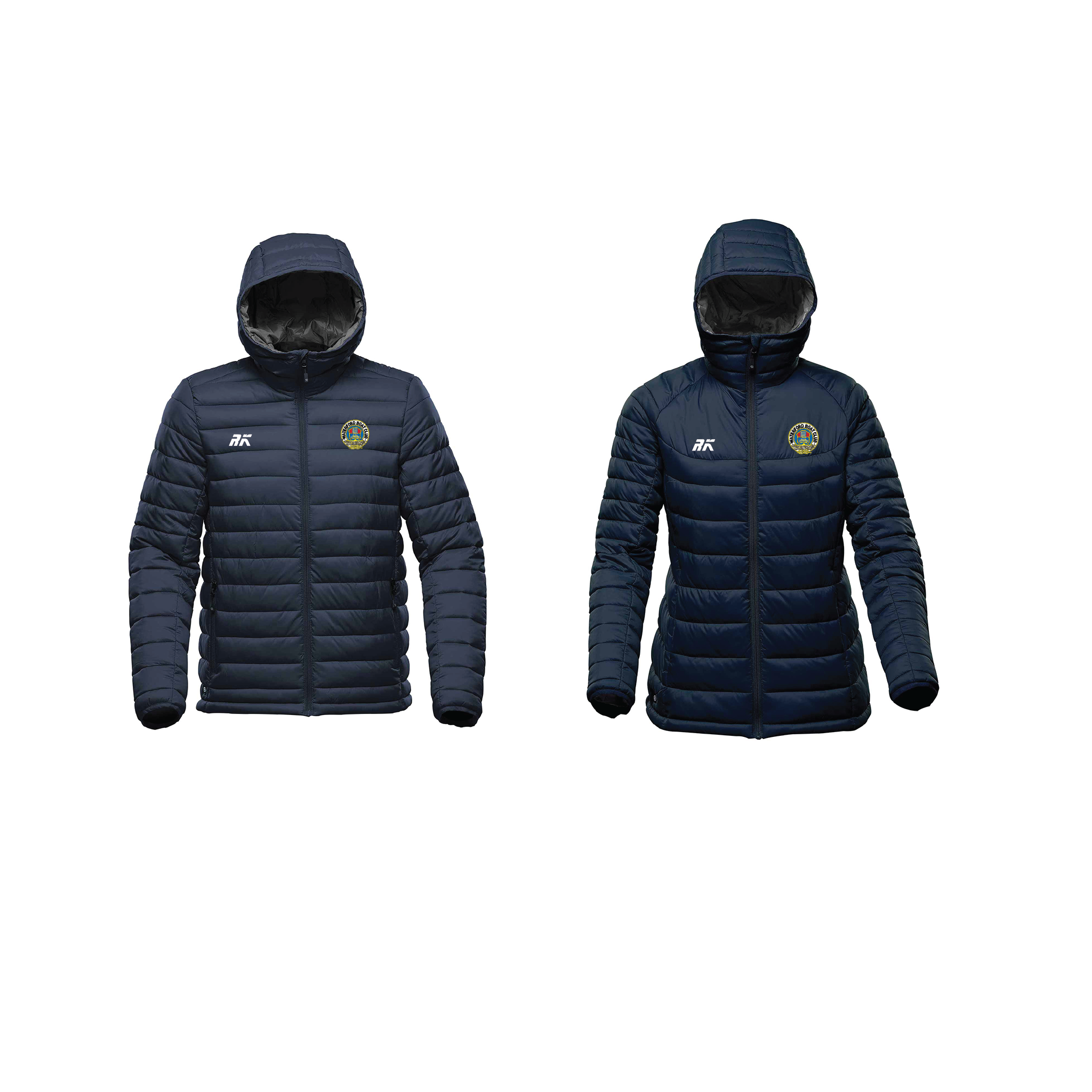 Waterford Boat Club Lightweight Puffa Jacket Rival Kit